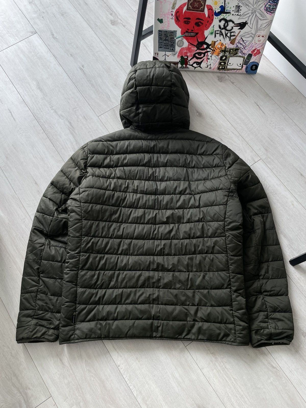 Barbour BARBOUR INTERNATIONAL FIBREDOWN HOODED QUILT JACKET RARE Size US XL / EU 56 / 4 - 2 Thumbnail
