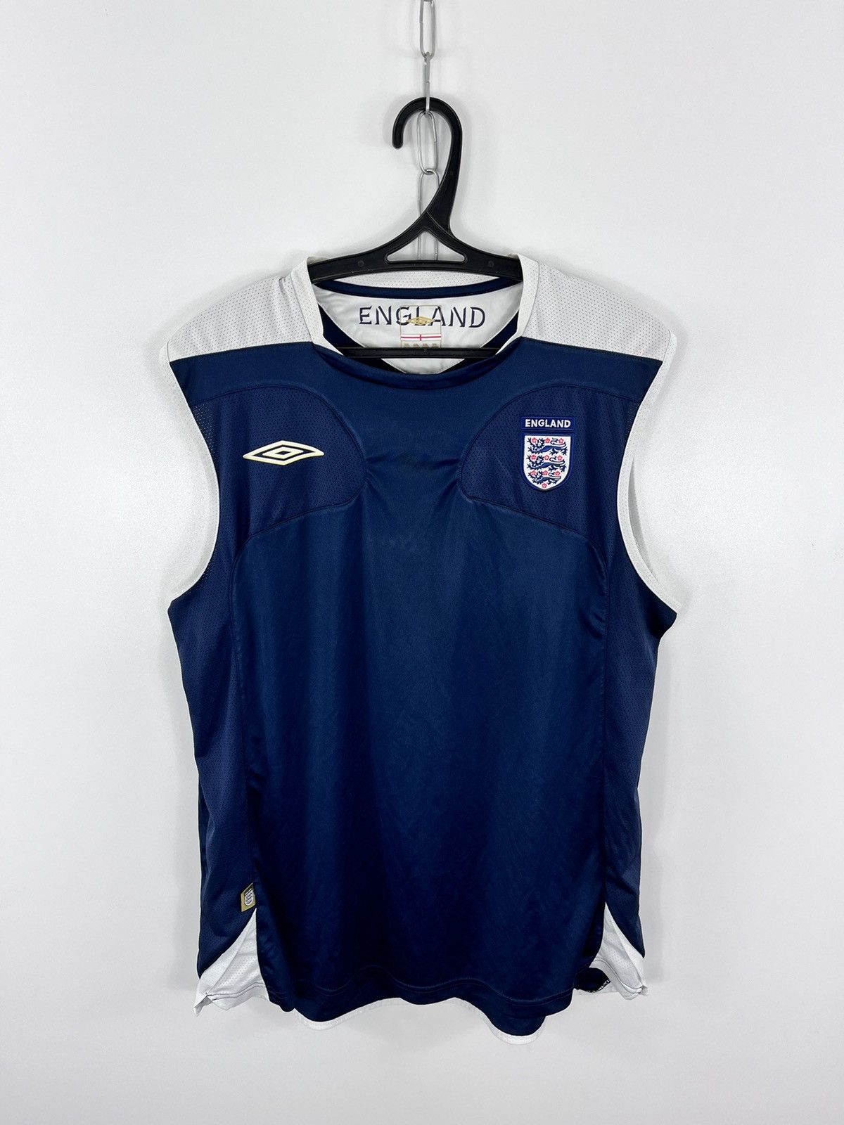 Umbro × Vintage England National Team Training Tank Top Jersey Size 2XL Size US XXL / EU 58 / 5 - 1 Thumbnail
