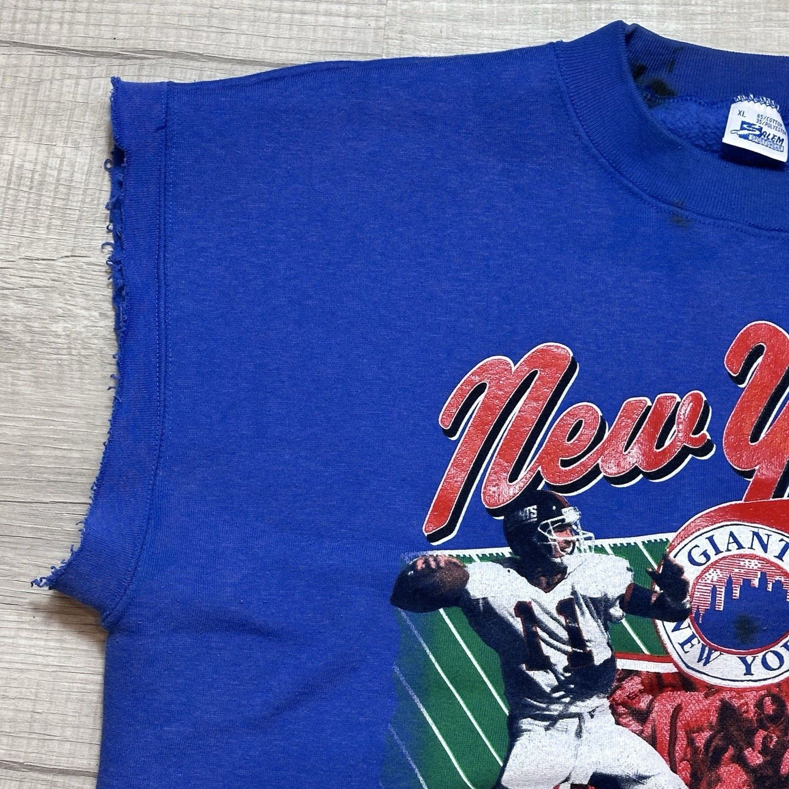 Salem Sportswear Vintage 1990 Salem Sportwear New York Giants XL Sweatshirt Size US XL / EU 56 / 4 - 6 Thumbnail