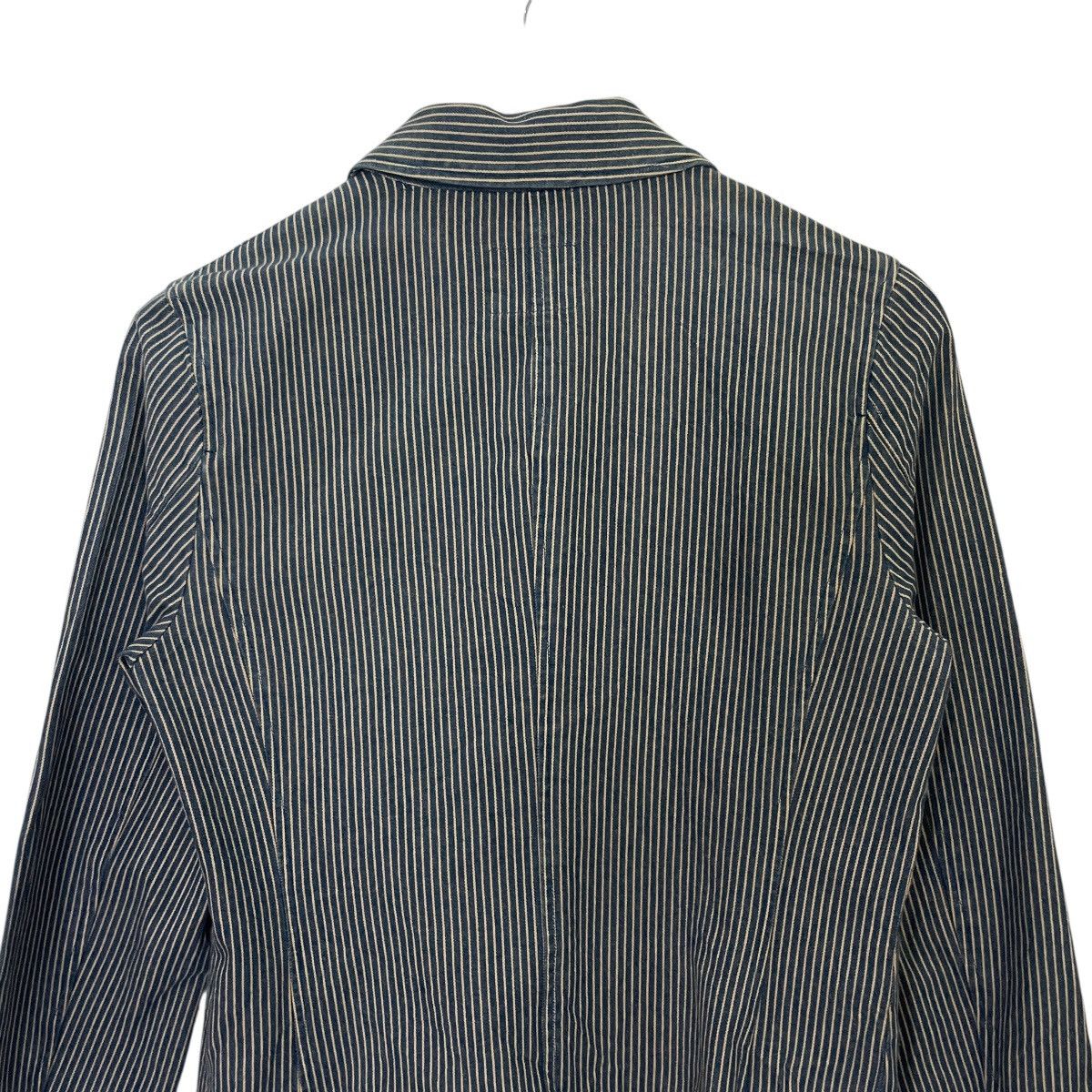 20471120 Vintage Dgrace Hickory Stripe Coat Jacket Size M / US 6-8 / IT 42-44 - 8 Thumbnail