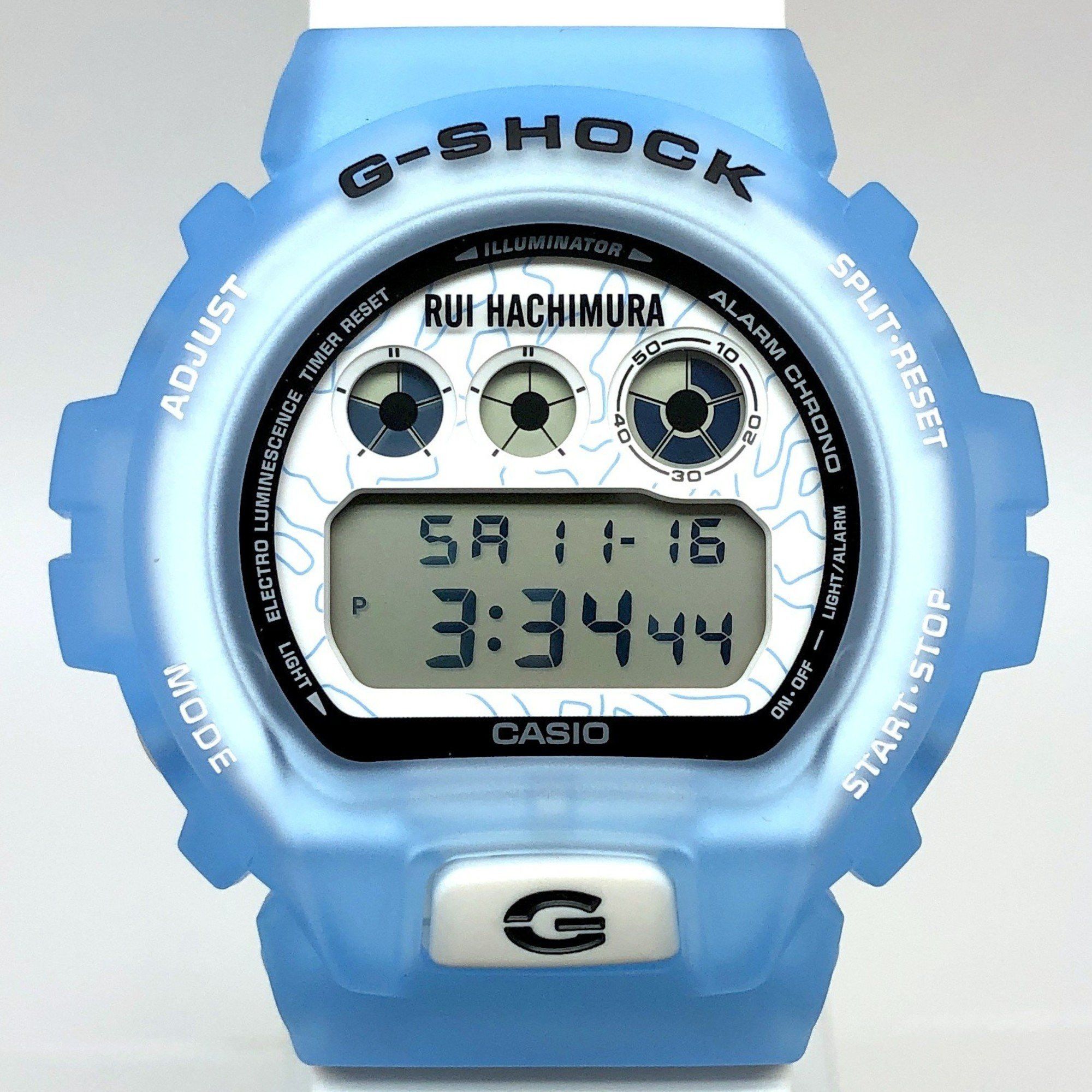 Casio G-SHOCK CASIO Watch DW-6900RH-2 RUI HACHIMURA 3rd Signature Model Ice Blue x White Tateyama Mountain Range Released November 2022 Mikunigaoka Store Size ONE SIZE - 1 Thumbnail