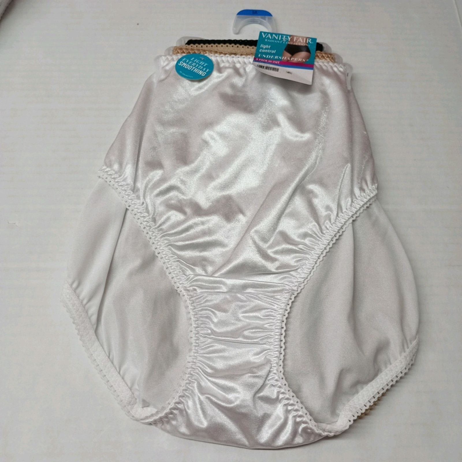 Other VANITY FAIR Women 3-Pair Hi Cut Panties Nylon Size 5XL/12 Size ONE SIZE - 1 Thumbnail