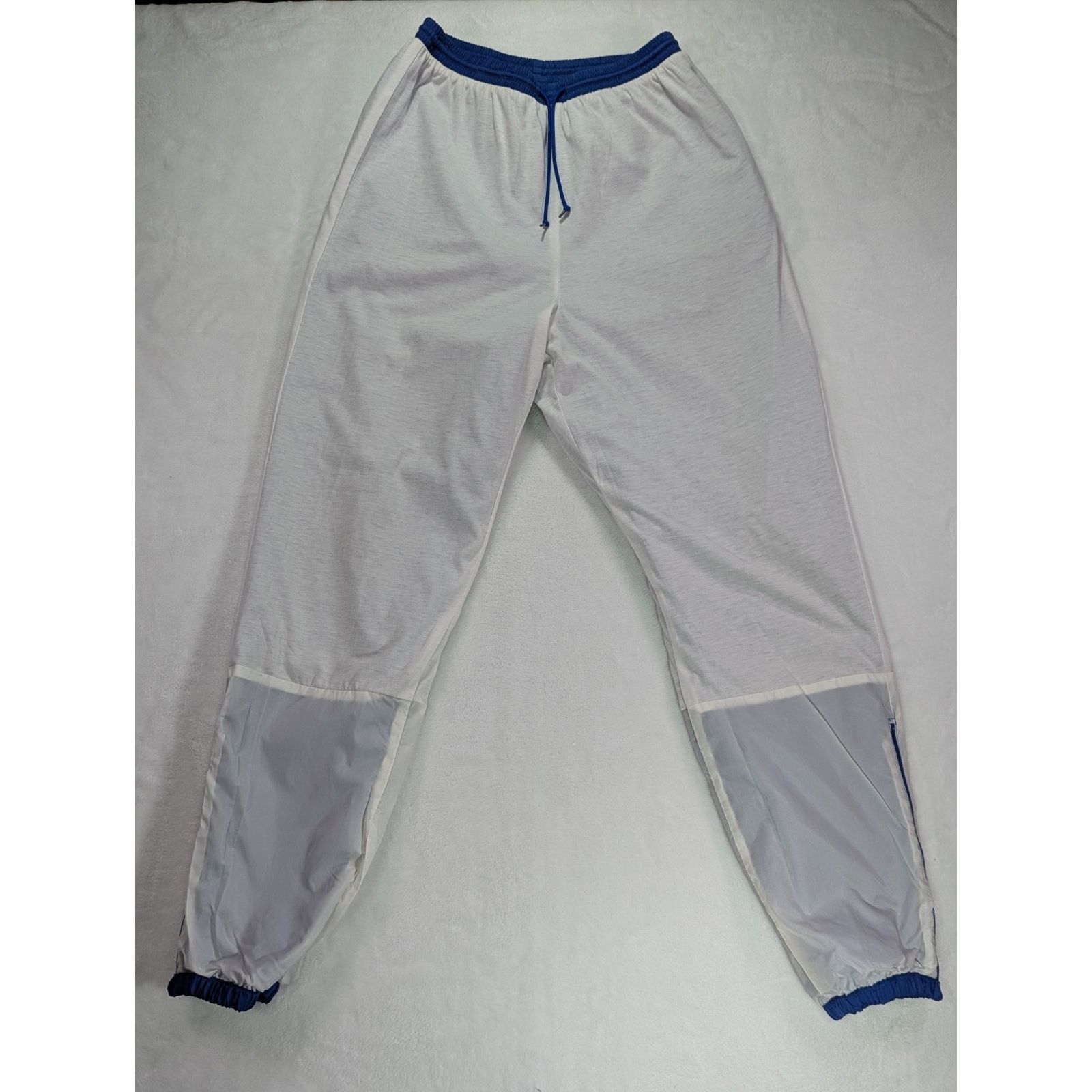 Nike Vintage 90s Nike Nylon Track Pants Royal Blue Women's M Size 26" / US 2 / IT 38 - 12 Thumbnail