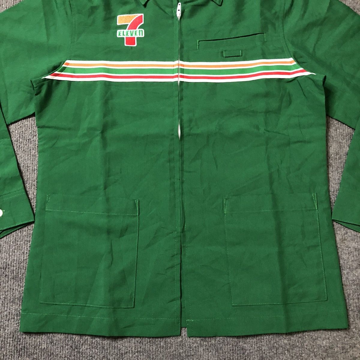 Japanese Brand Vintage 7 Eleven Convinient Japan Store Worker Shirt Size US M / EU 48-50 / 2 - 3 Thumbnail