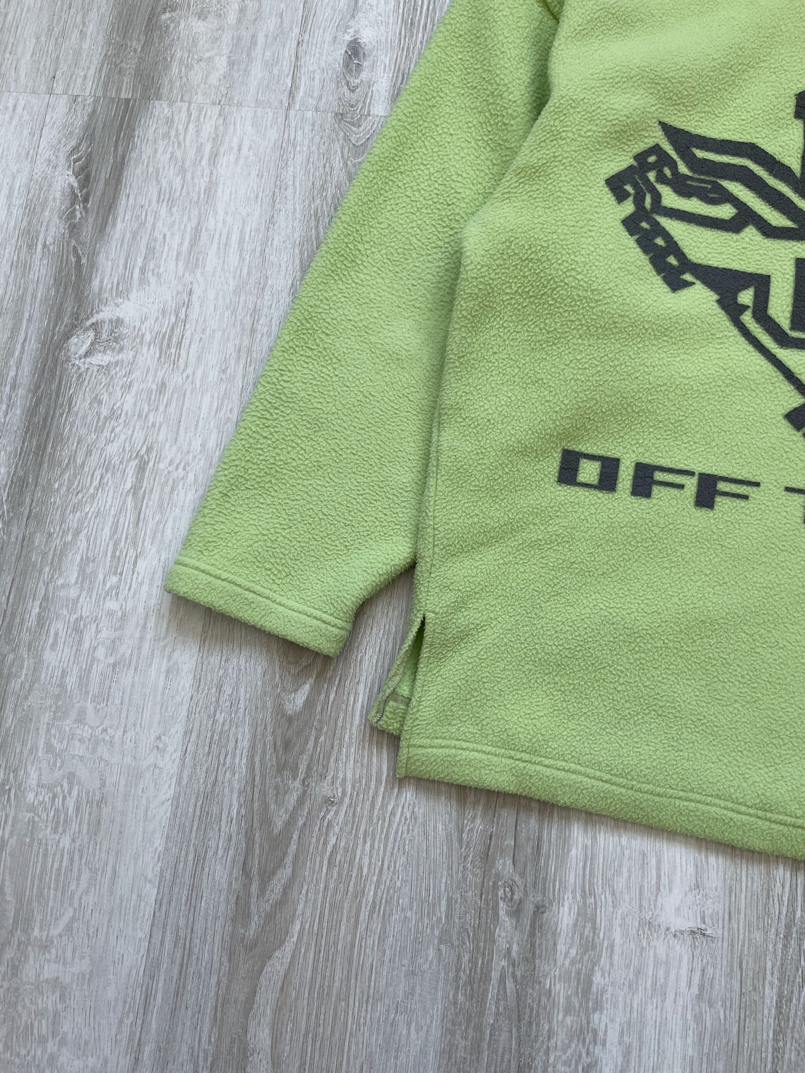 Vintage Vintage 90s OFF THE LIP Aztec style Crazy Fleece Size US L / EU 52-54 / 3 - 3 Thumbnail