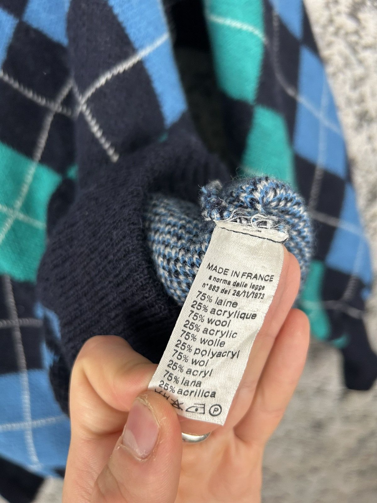 Lacoste Vintage Lacoste 90s Made in France Rare Knit Sweater Size US S / EU 44-46 / 1 - 5 Thumbnail