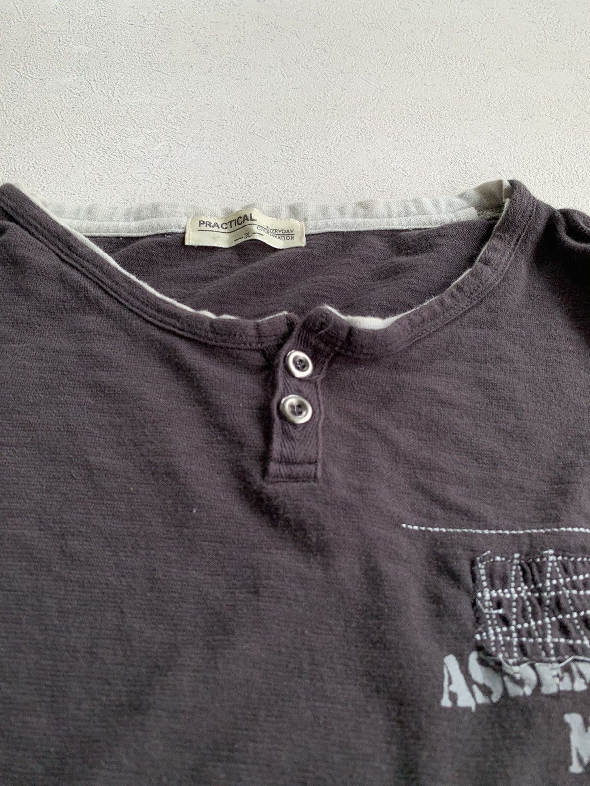 Kapital Sick Faded Practical Sasiko Patchwork Kapital Inspired Size US XXL / EU 58 / 5 - 7 Thumbnail
