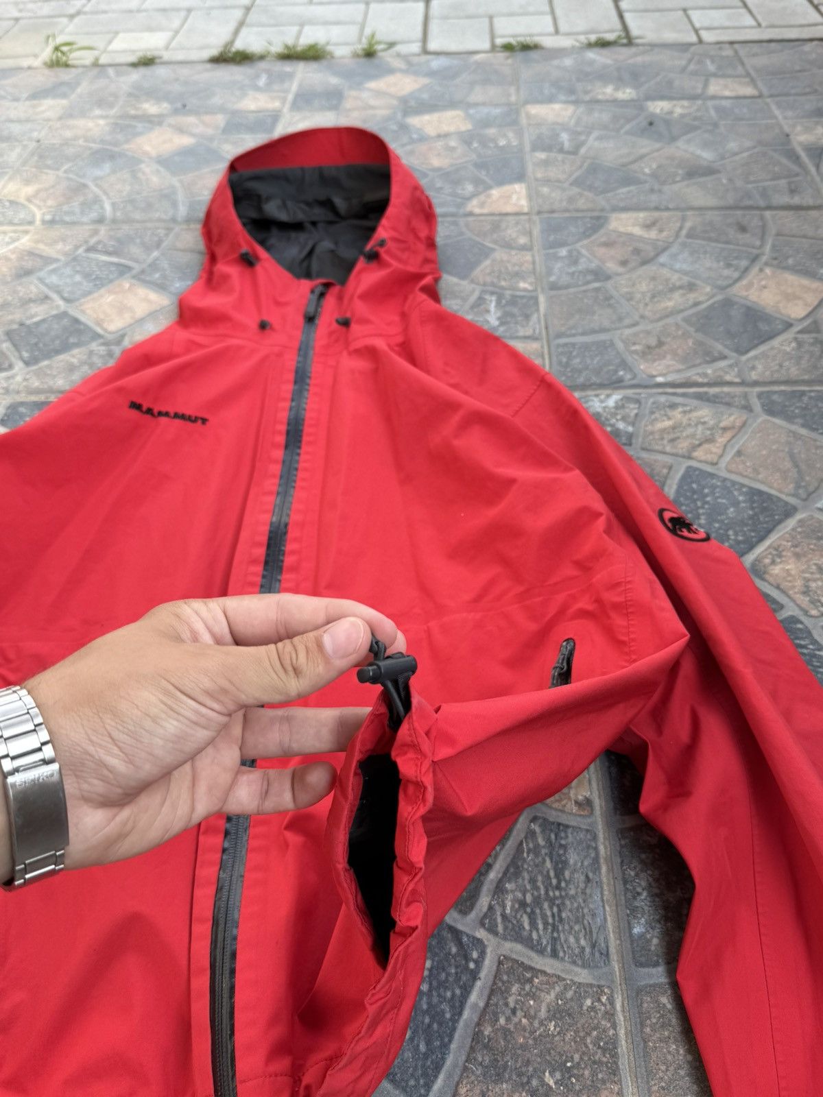 Mammut Vintage Mammut Gore Tex Red Jacket 🏔️ Size US M / EU 48-50 / 2 - 8 Thumbnail