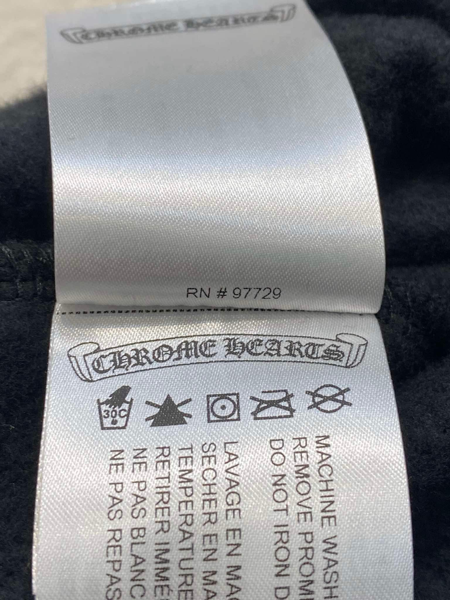 Chrome Hearts CHROME HEARTS London Exclusive Horseshoe Zip Up Hoodie BLACK Size US L / EU 52-54 / 3 - 8 Thumbnail