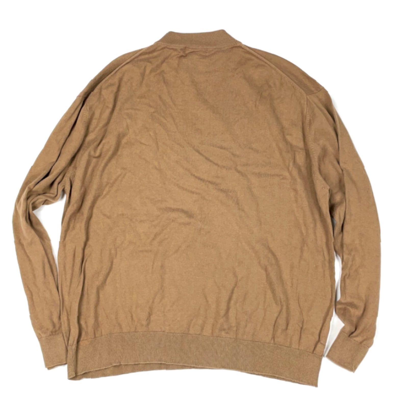 Vintage VINTAGE Portocruz Sweater Mens 2XL Brown Mock Neck Lightweight Knit 80s Canada Made Size US XXL / EU 58 / 5 - 2 Thumbnail