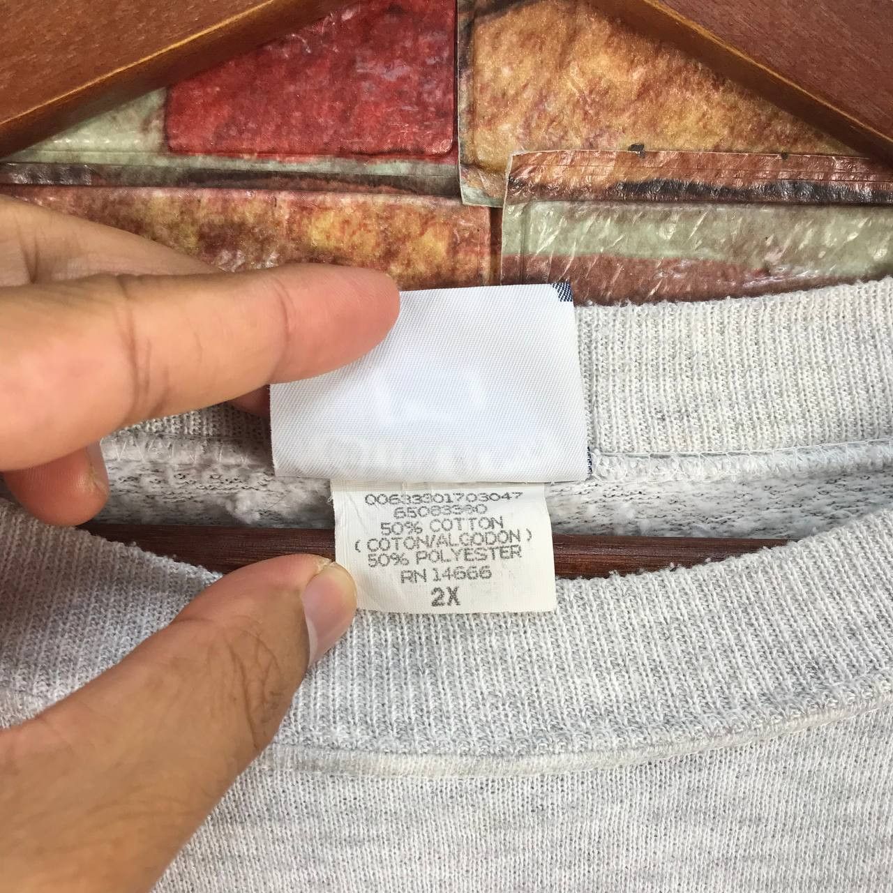 Vintage RARE VINTAGE 90S OHIO UNIVERSITY BAGGY CREWNECK Size US XXL / EU 58 / 5 - 8 Thumbnail