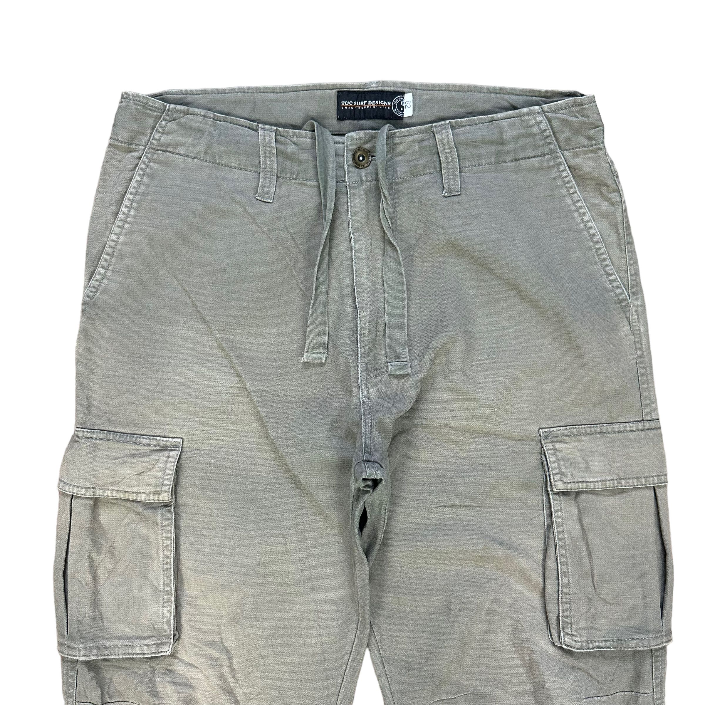 Japanese Brand T&C SURF DESIGNS CARGO PANT #8231-207 Size US 33 - 2 Thumbnail