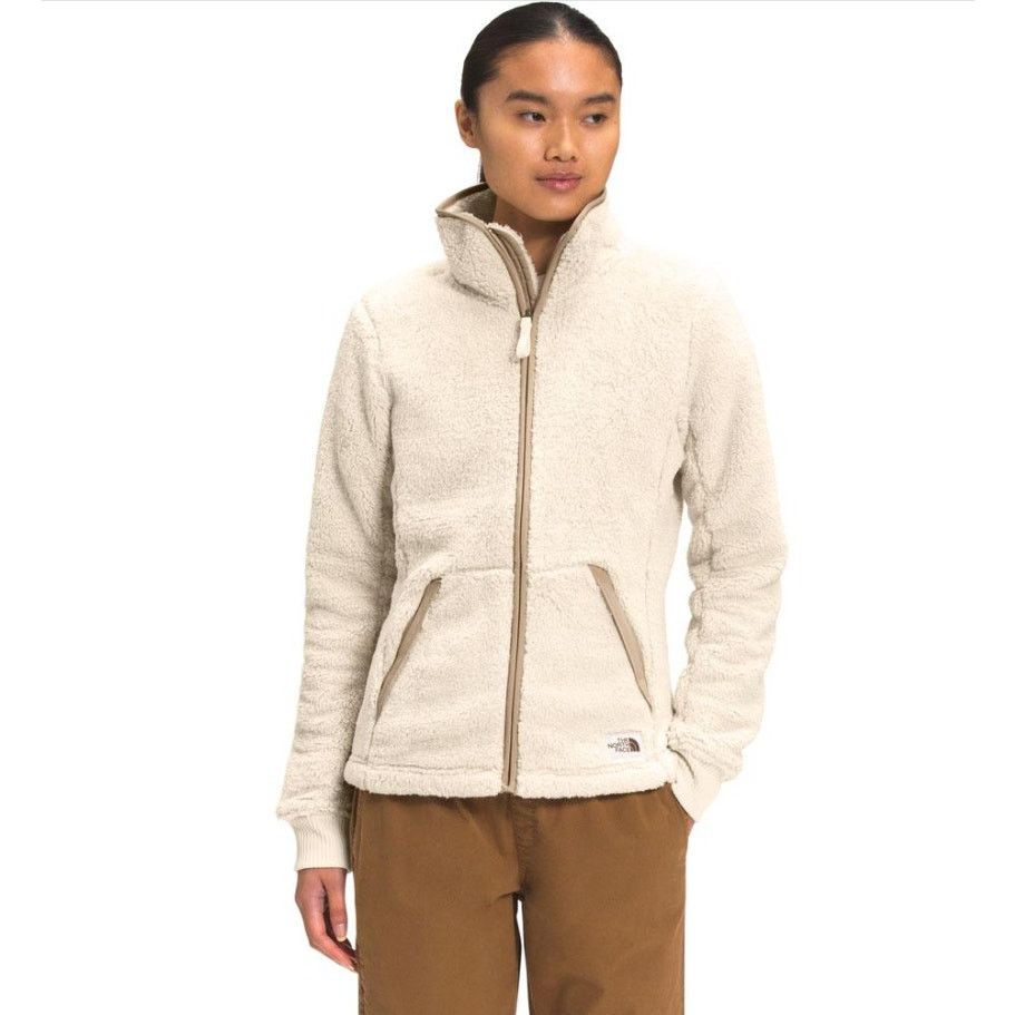The North Face The North Face Campshire Sherpa Fleece Cream Zip Up Jacket Size S / US 4 / IT 40 - 1 Thumbnail