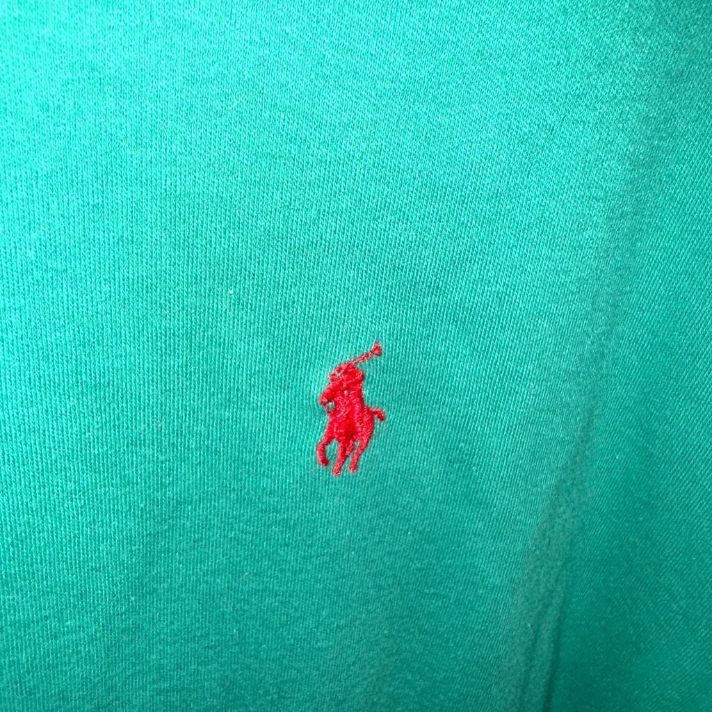 Polo Ralph Lauren 80s Polo Ralph Lauren Green Made in USA Polo Shirt Size L Size US L / EU 52-54 / 3 - 4 Thumbnail