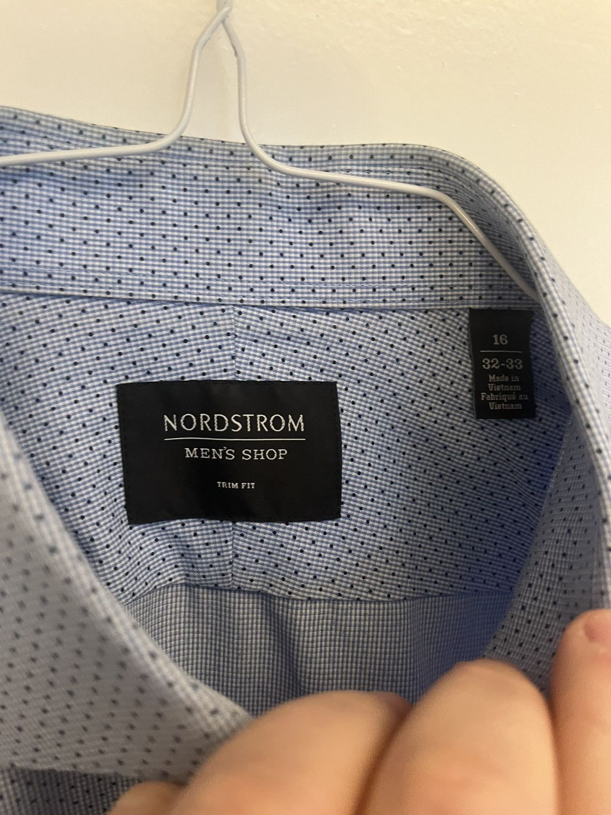 Nordstrom Men’s Nordstrom Brand Button Down Dress Shirt 16/32 Size L Size US L / EU 52-54 / 3 - 4 Thumbnail