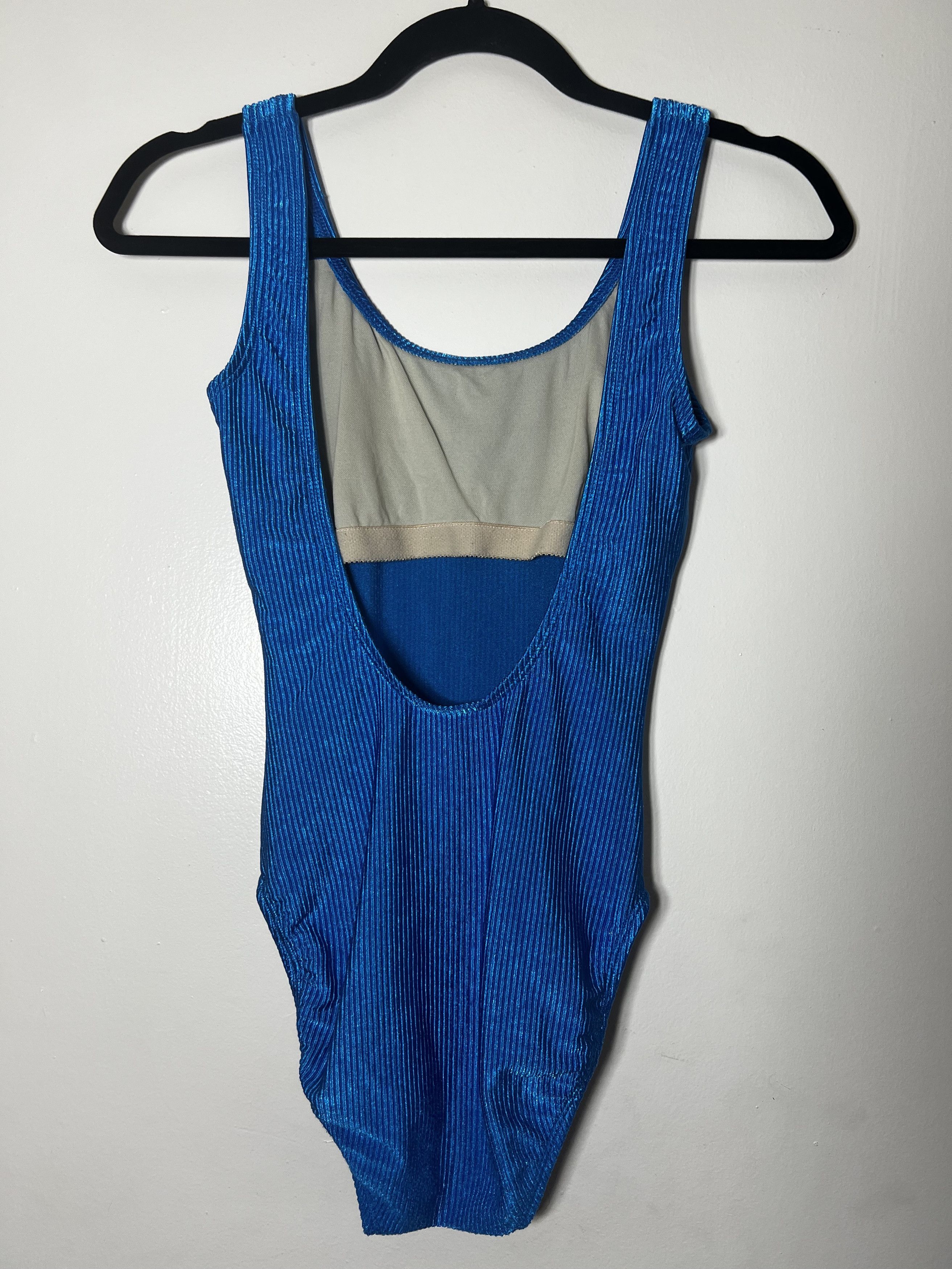Catalina Vintage 90's Catalina Swimwear Ribbed One Piece Swim Suit Size ONE SIZE - 4 Thumbnail