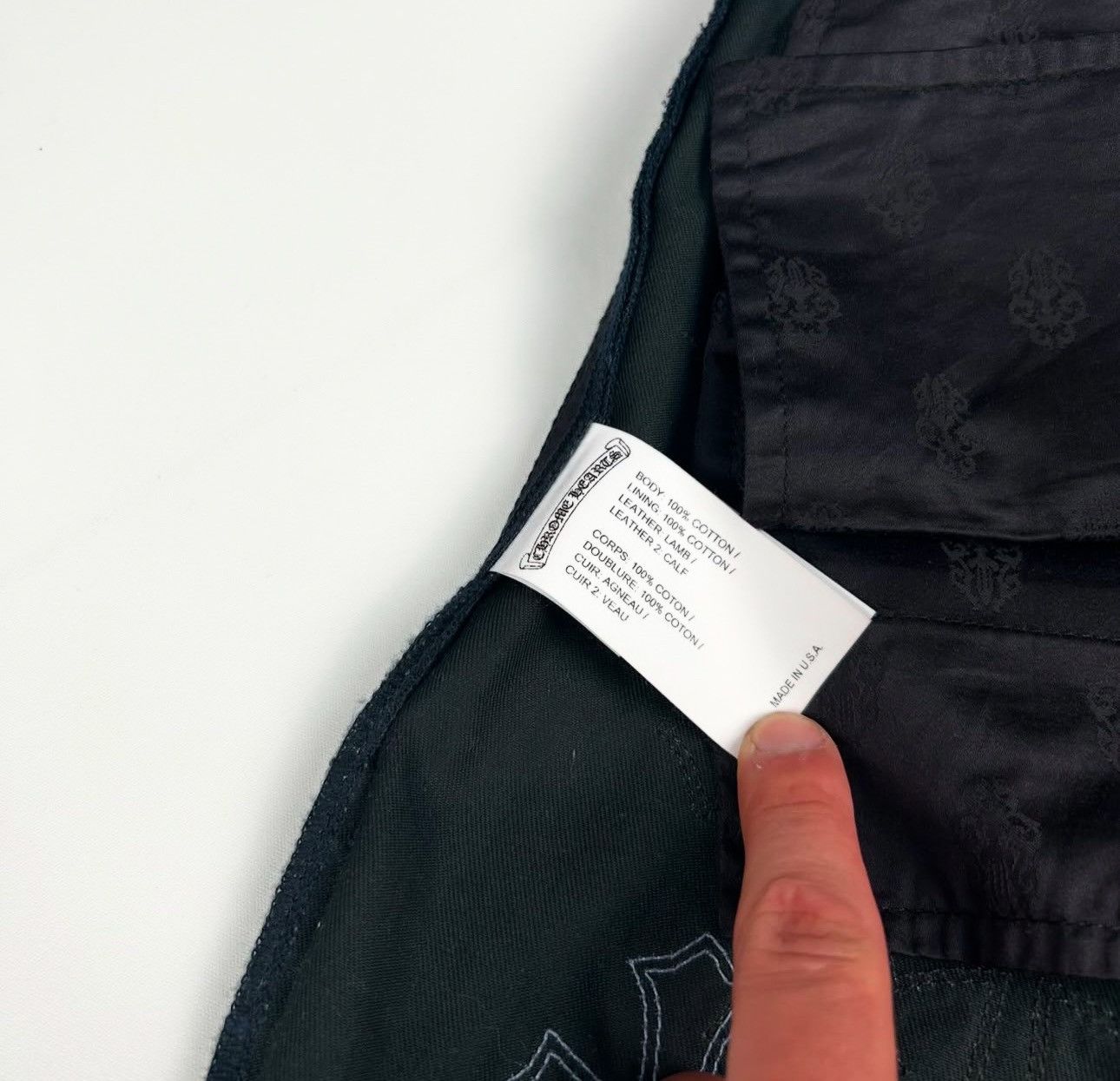 Chrome Hearts Chrome hearts spider man chinos Size US 33 - 13 Thumbnail