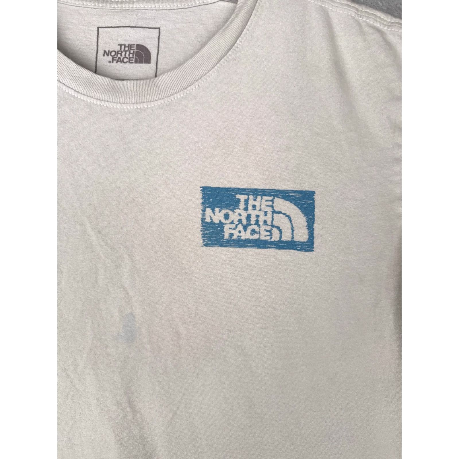 The North Face The North Face Men's T-Shirt Medium White Short Sleeve Crew Neck Outdoor Breathable 100% Cotton Size US M / EU 48-50 / 2 - 6 Thumbnail