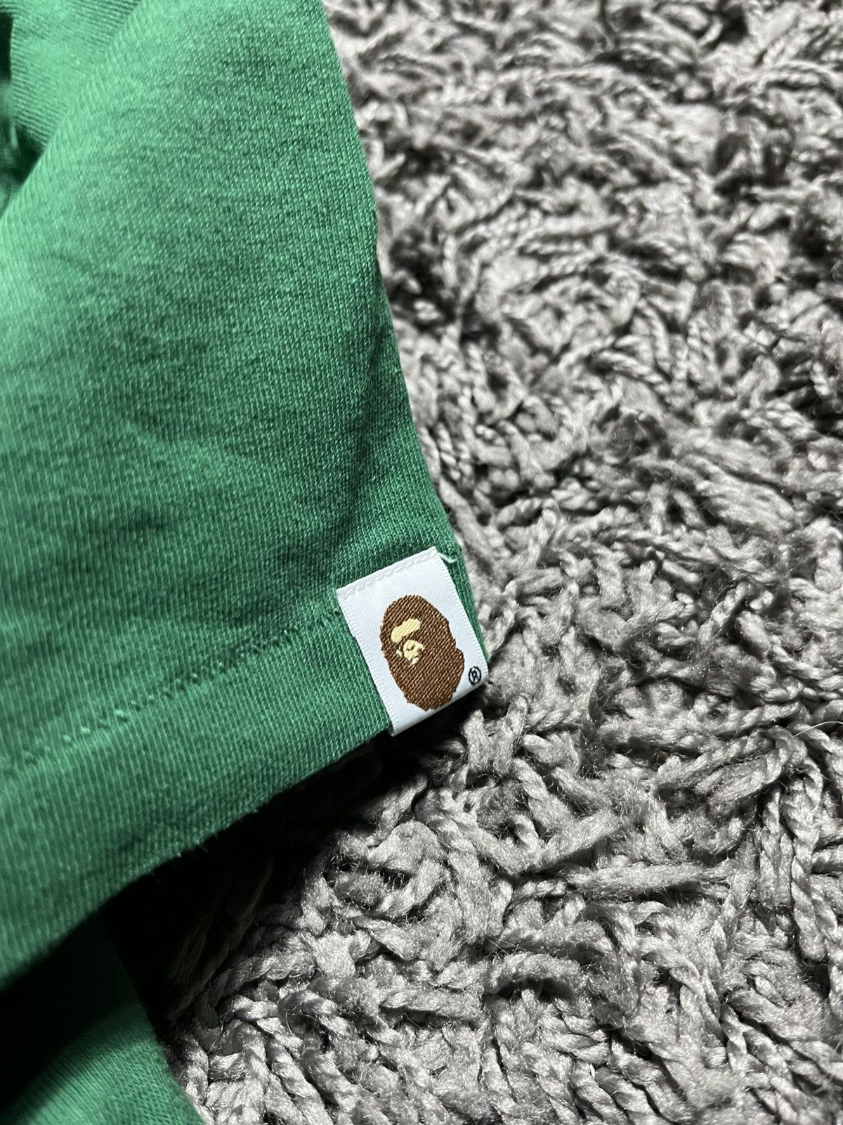 Bape BAPE SHARK ONE POINT WGM GREEN T-SHIRT Size US XL / EU 56 / 4 - 8 Thumbnail