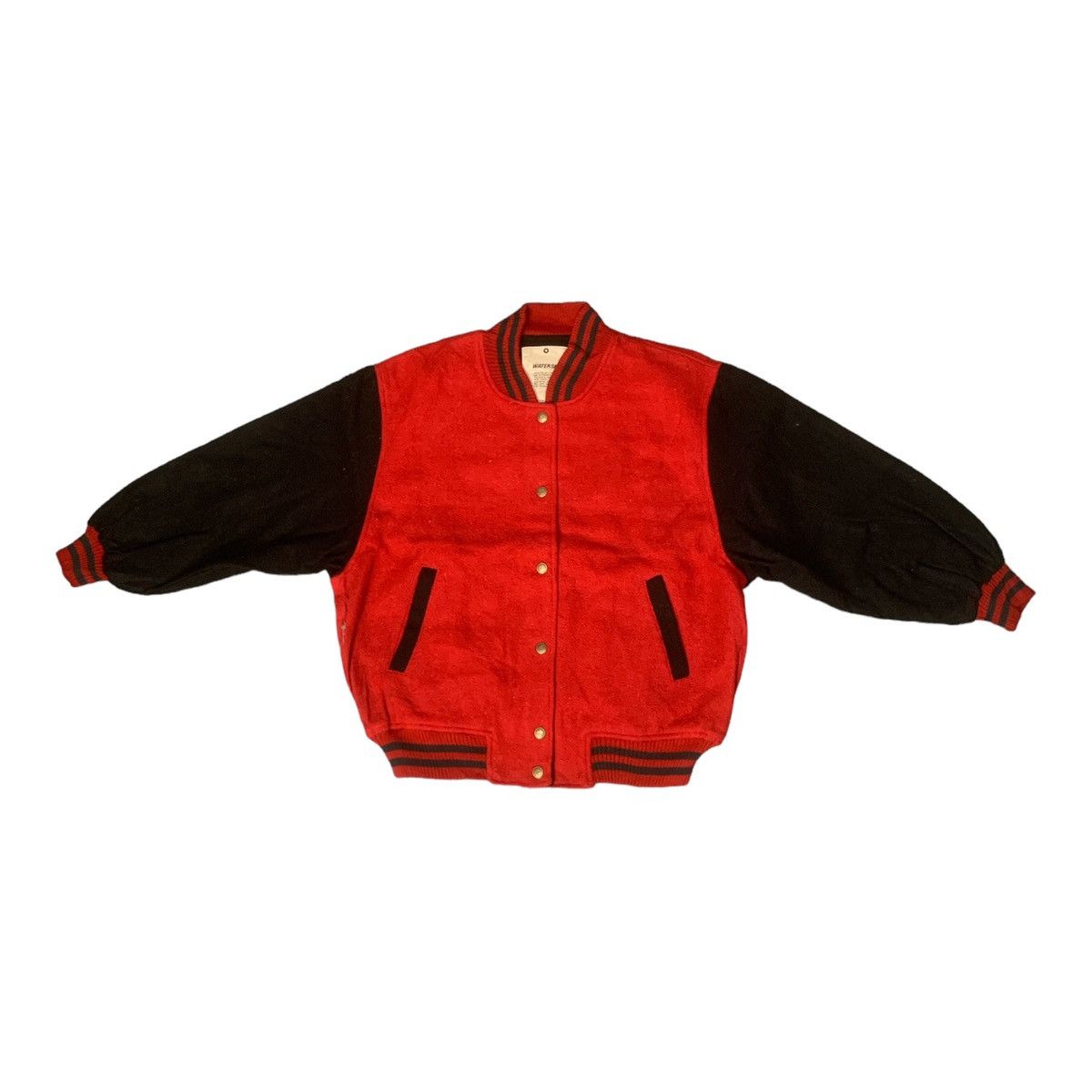 Japanese Brand × Vintage Rare Design Vintage Water Sky Varsity Jackets Size M / US 6-8 / IT 42-44 - 1 Thumbnail