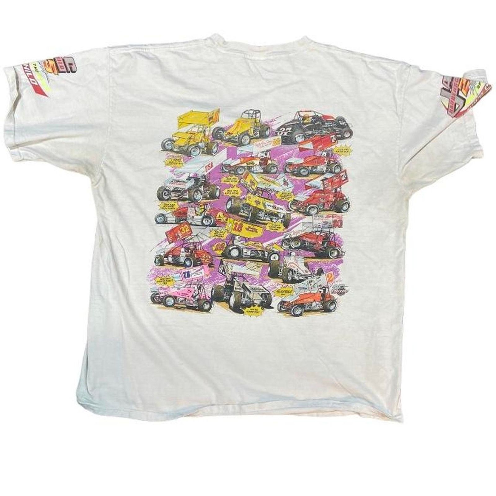 Hanes 90s white tee shirt clark Size US XXL / EU 58 / 5 - 1 Thumbnail