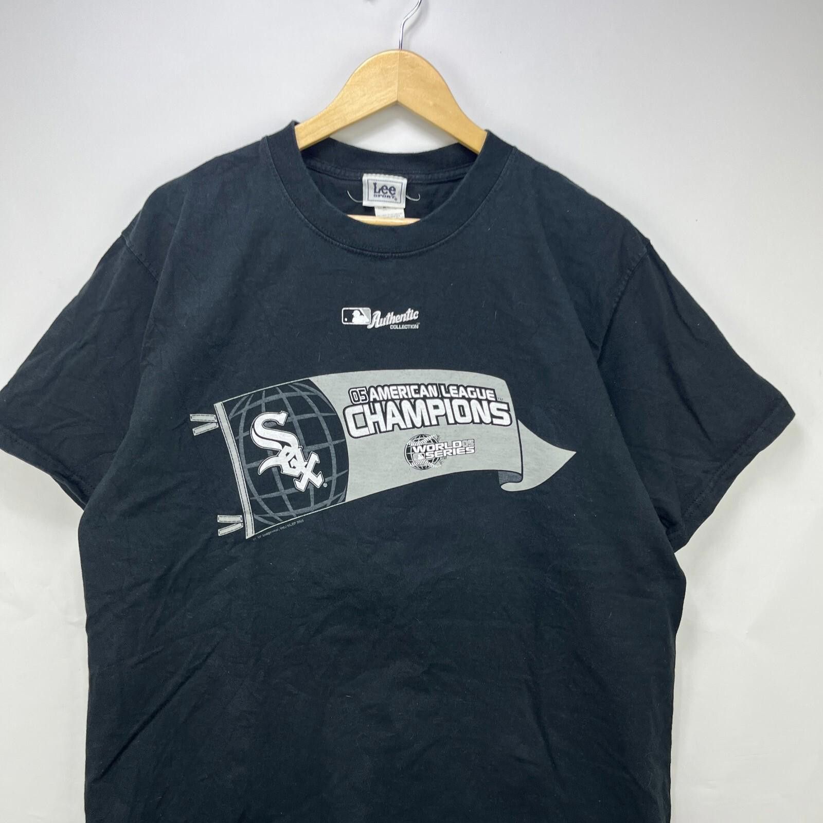Lee Vintage Chicago White Sox 2005 Champions MLB T-Shirt Large Size ONE SIZE - 2 Thumbnail