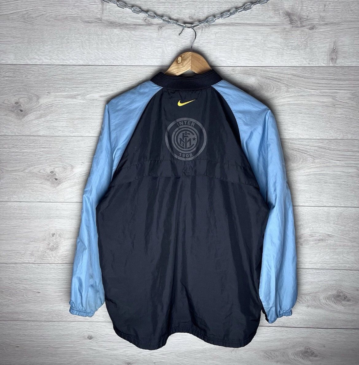 Nike Vintage soccer jacket Nike Inter XL (s-m) 1990s Size US M / EU 48-50 / 2 - 7 Thumbnail