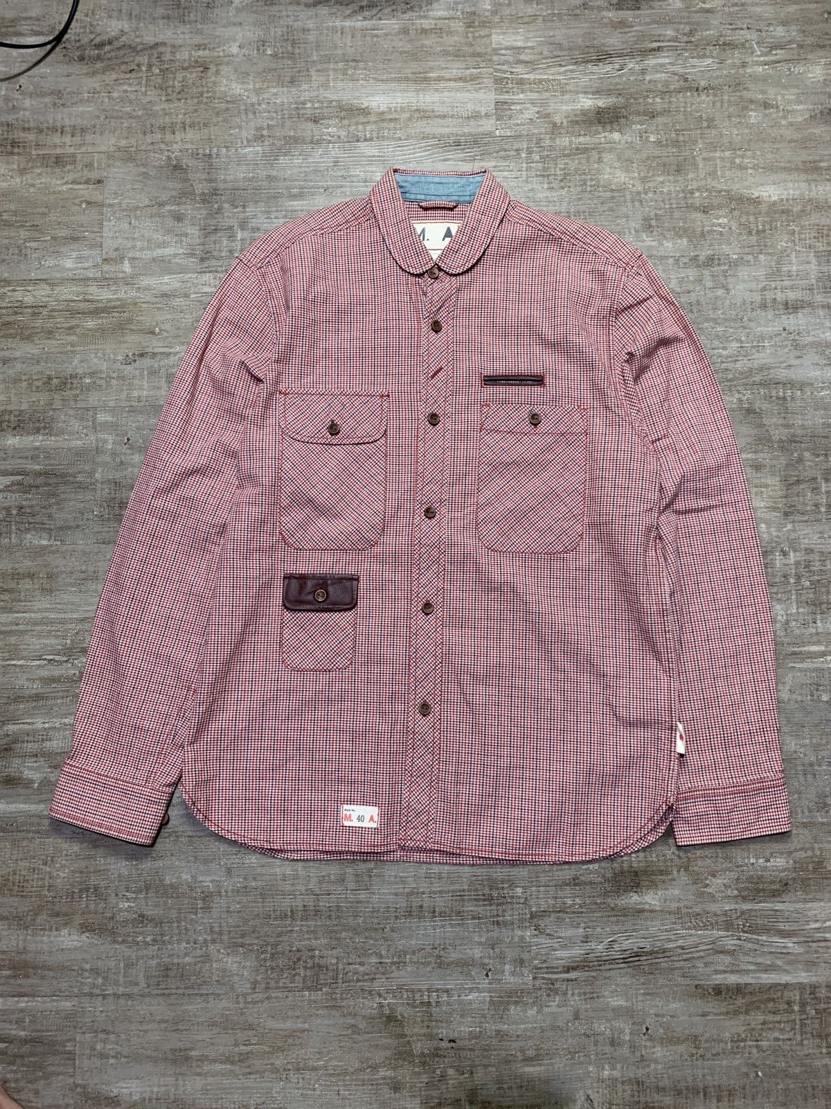 Japanese Brand Marshall Arstist Shirt Size US M / EU 48-50 / 2 - 1 Thumbnail