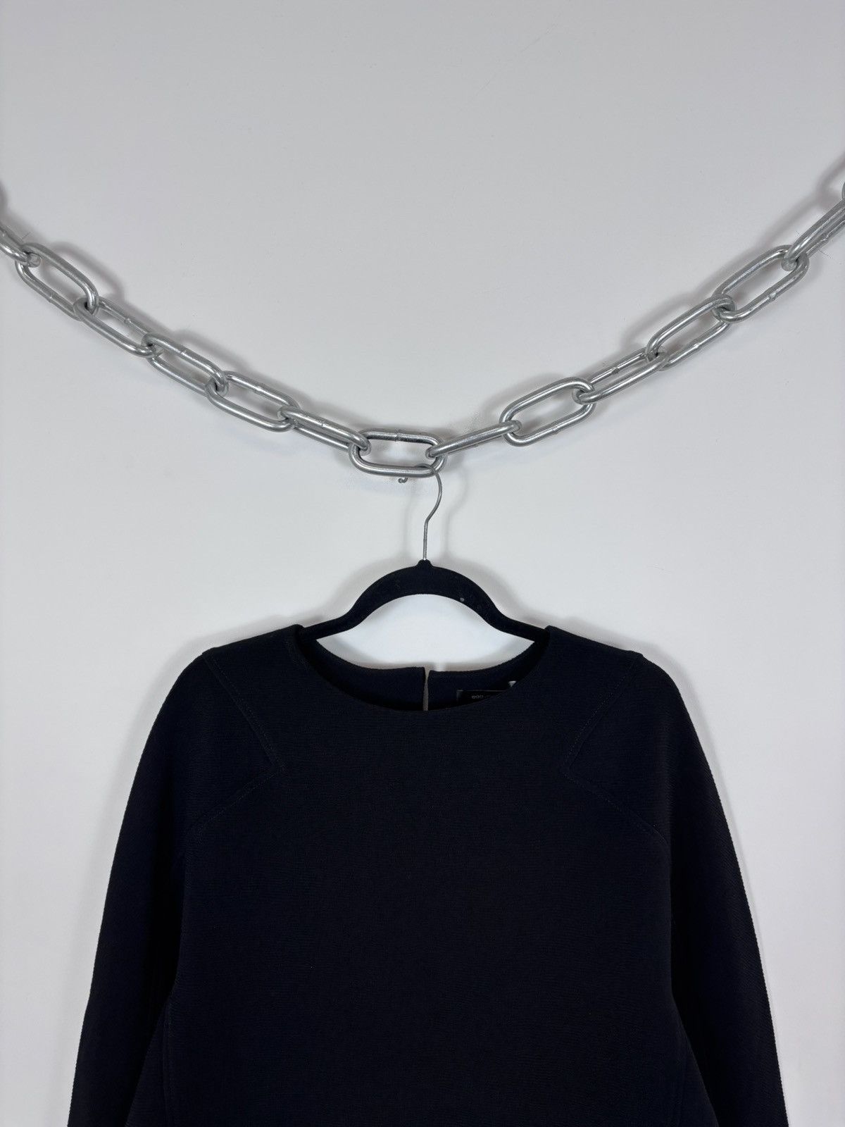 Cop Copine Cop Copine Ete NWT Women’s Black Blouse Pullover Sweatshirt Size M / US 6-8 / IT 42-44 - 3 Thumbnail