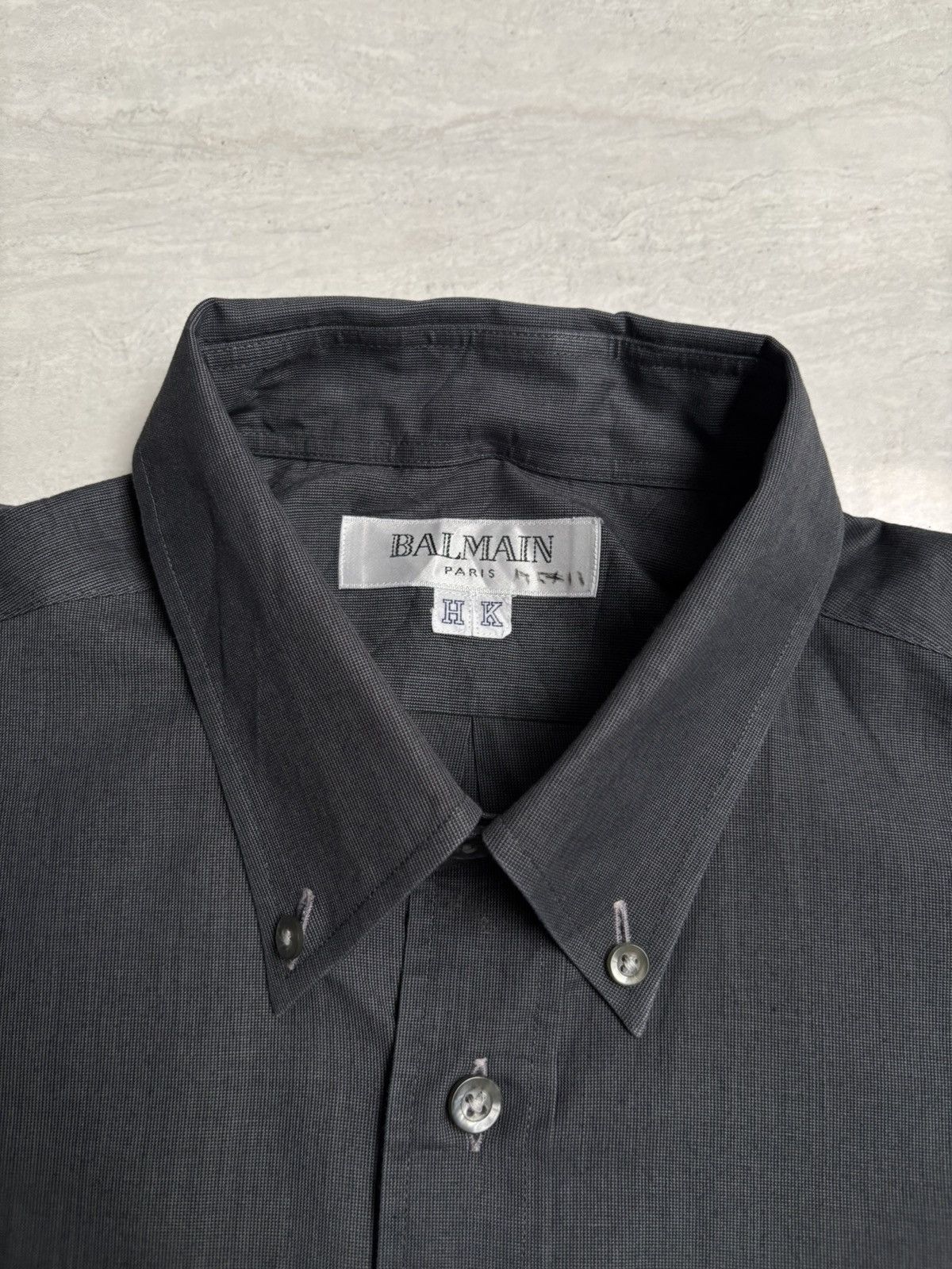 Balmain BALMAIN PARIS Grey Shirt Size US M / EU 48-50 / 2 - 10 Thumbnail