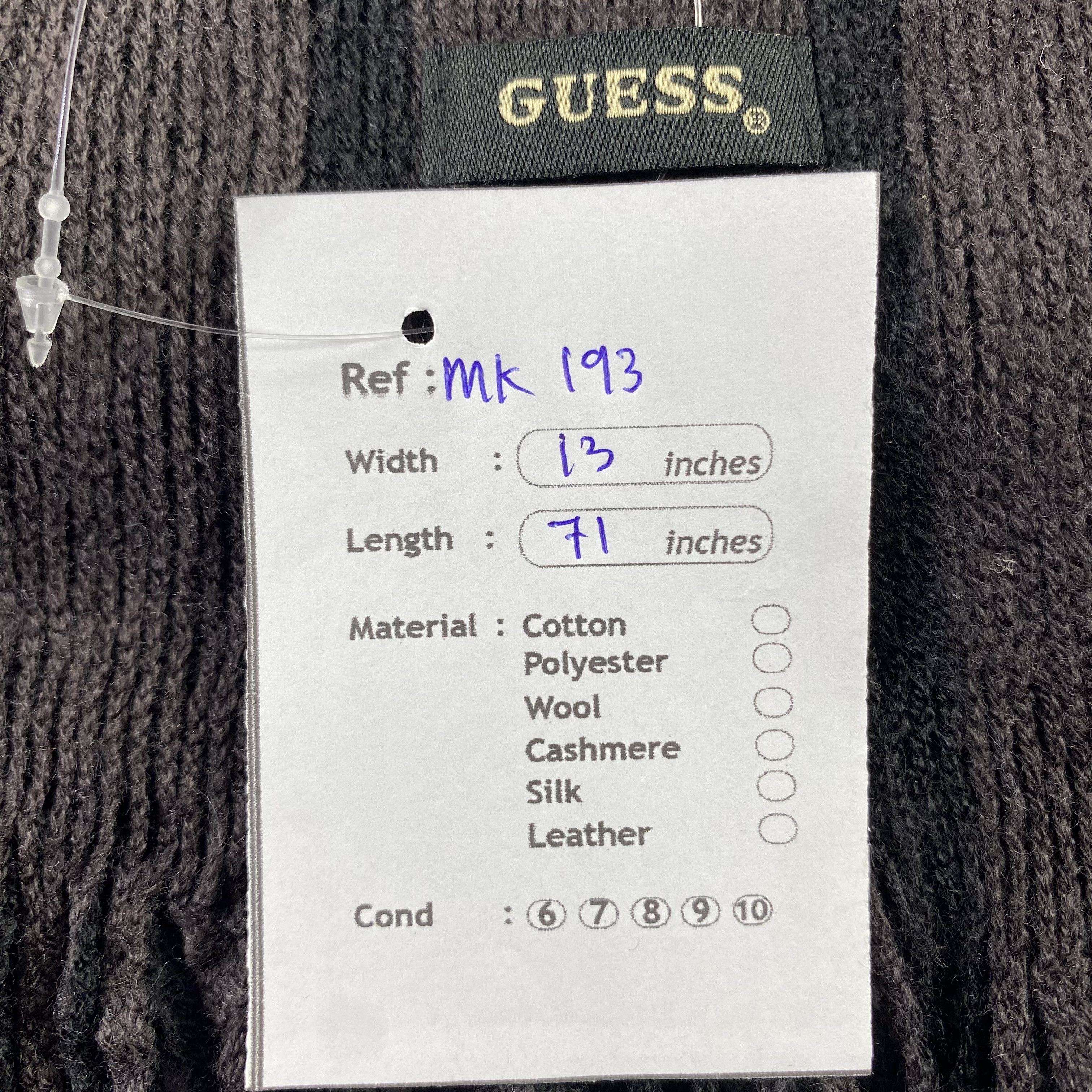 Guess Guess Scarf Stripe Neck Wrap Muffler Size ONE SIZE - 6 Thumbnail