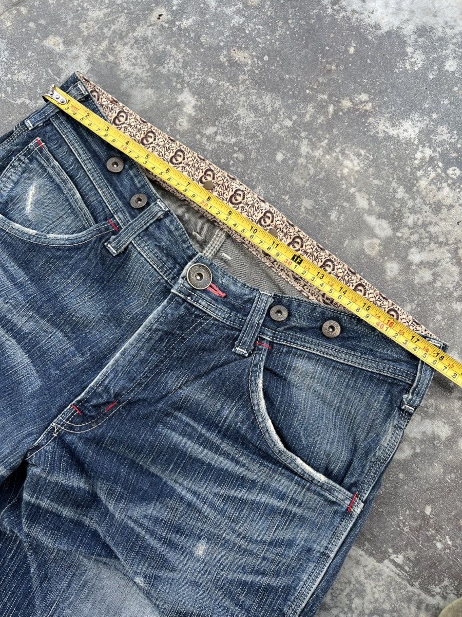 Beauty Beast × Edwin × Hysteric Glamour Edwin 503 Blue Trip Denim Size US 36 / EU 52 - 6 Thumbnail