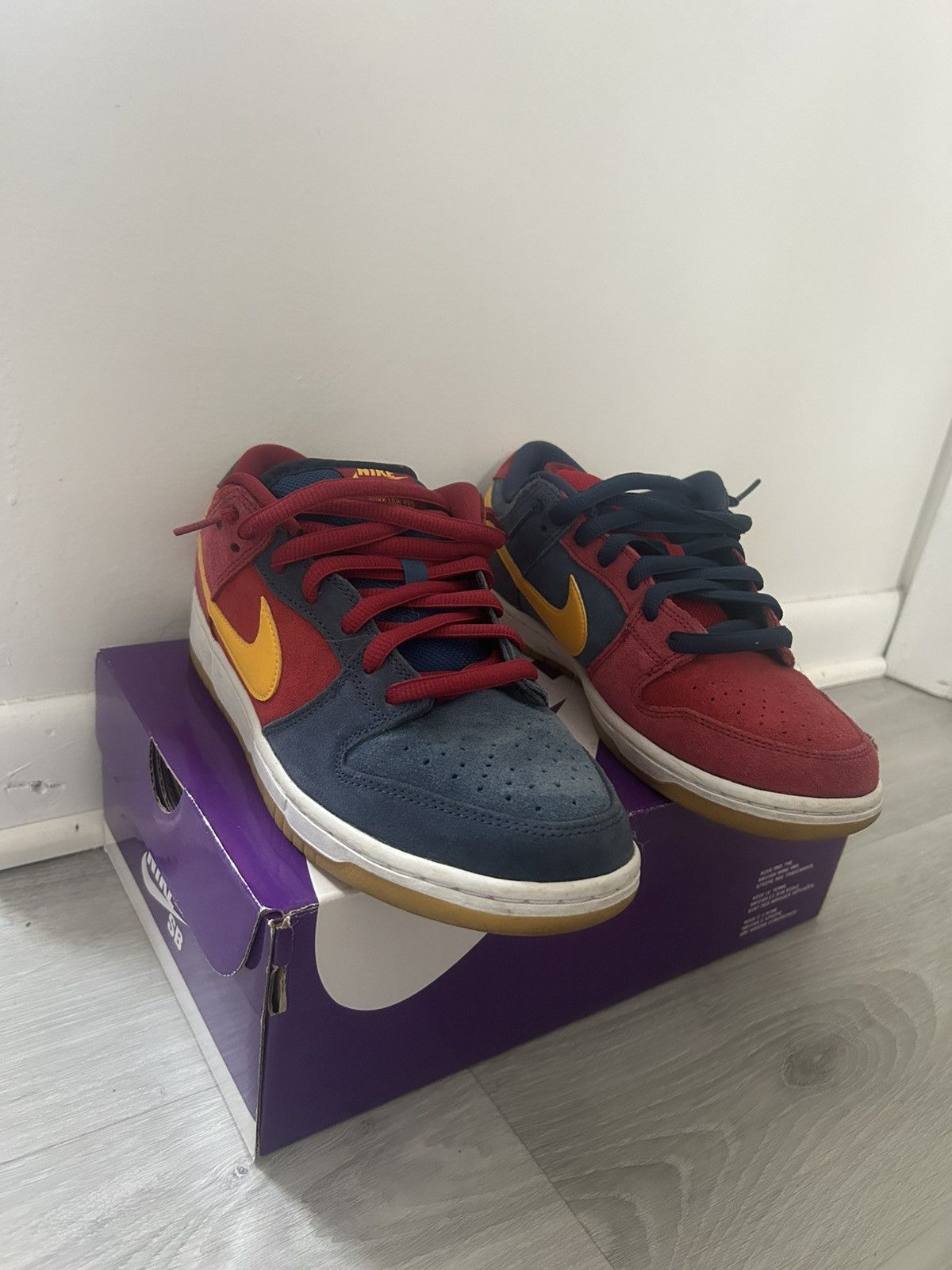 Nike Nike SB Dunk Low Barcelona Size US 8.5 / EU 41-42 - 4 Thumbnail