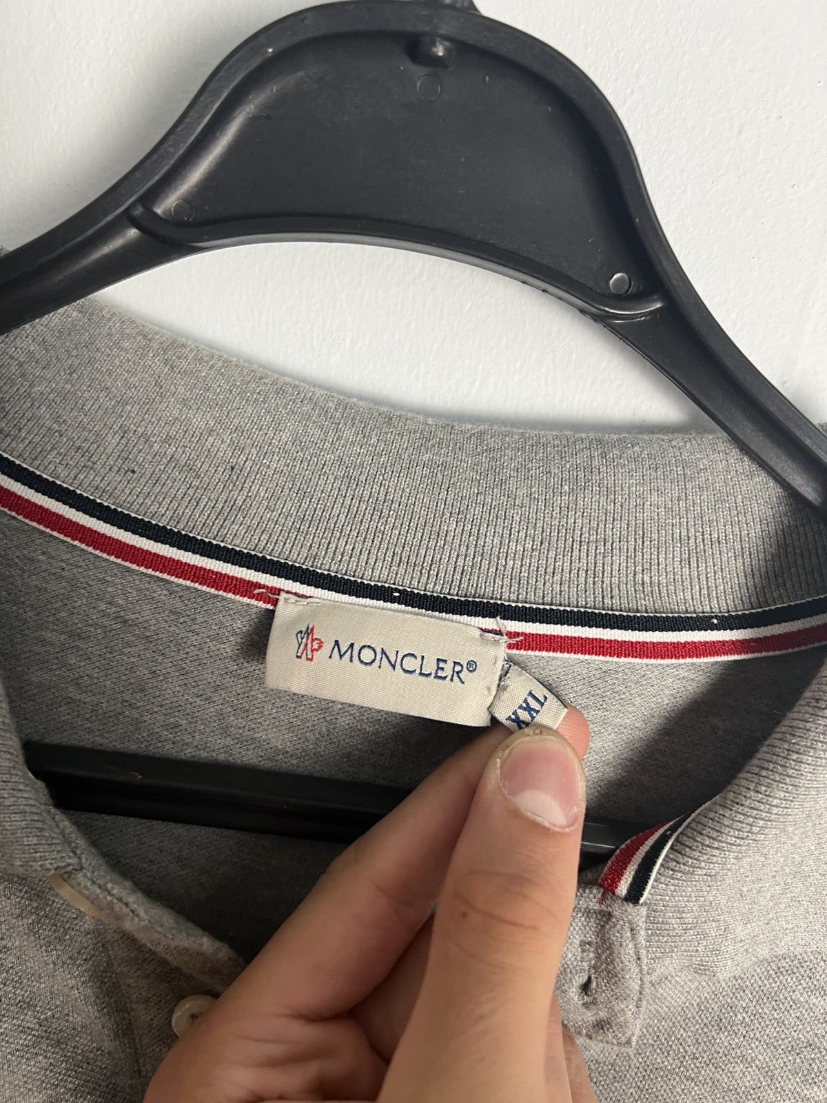 Moncler Moncler Polo T-Shirt Size US XL / EU 56 / 4 - 3 Thumbnail