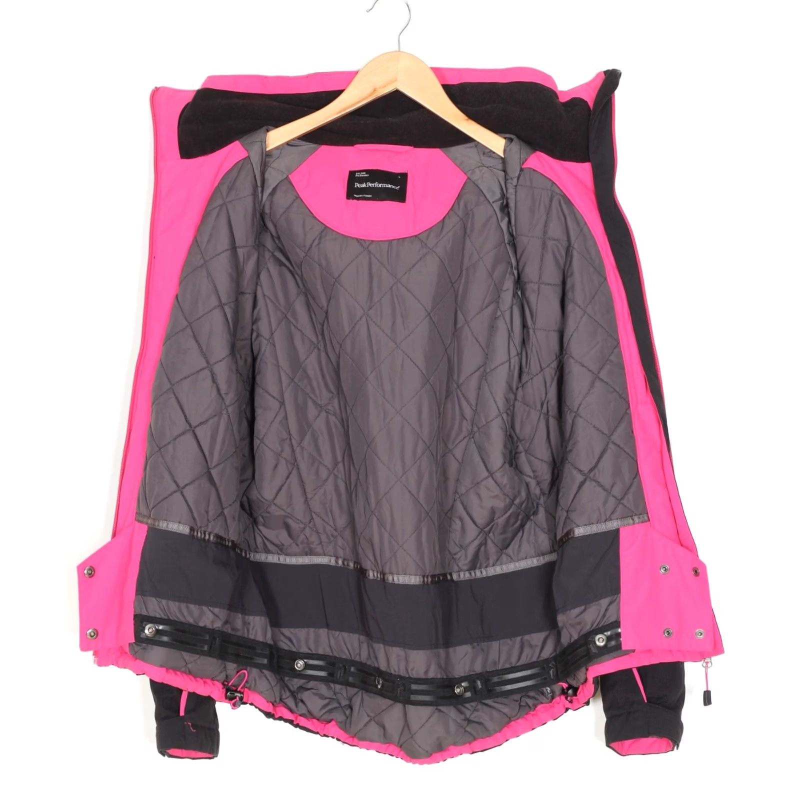 Peak Performance VINTAGE Peak Performance Ski Jacket Women L Hooded Padded Waterproof Breathable MJ4727 Size L / US 10 / IT 46 - 3 Thumbnail