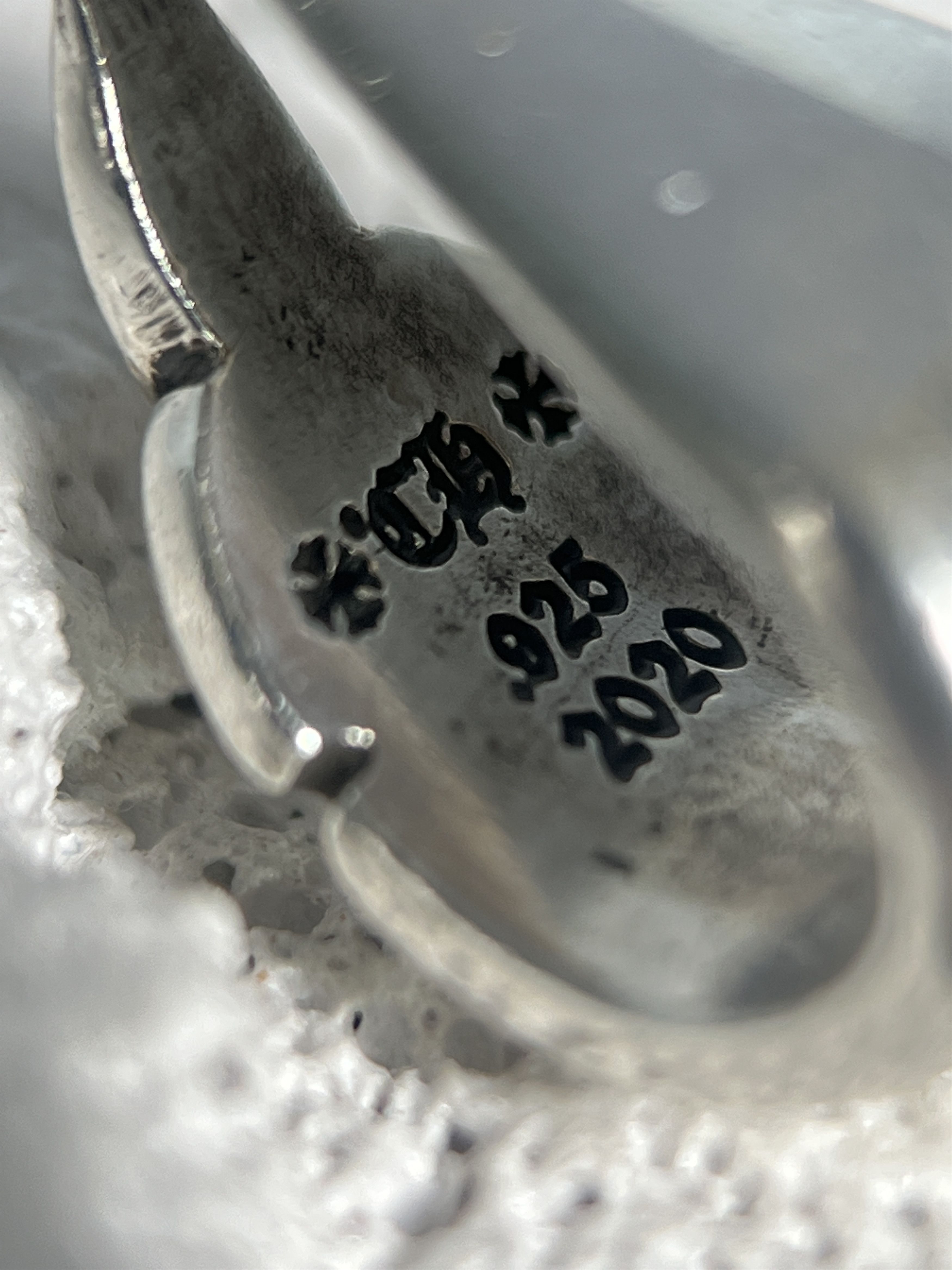 Chrome Hearts Chrome Hearts Dagger Band Pendant 925 Silver 2020 Size ONE SIZE - 14 Thumbnail
