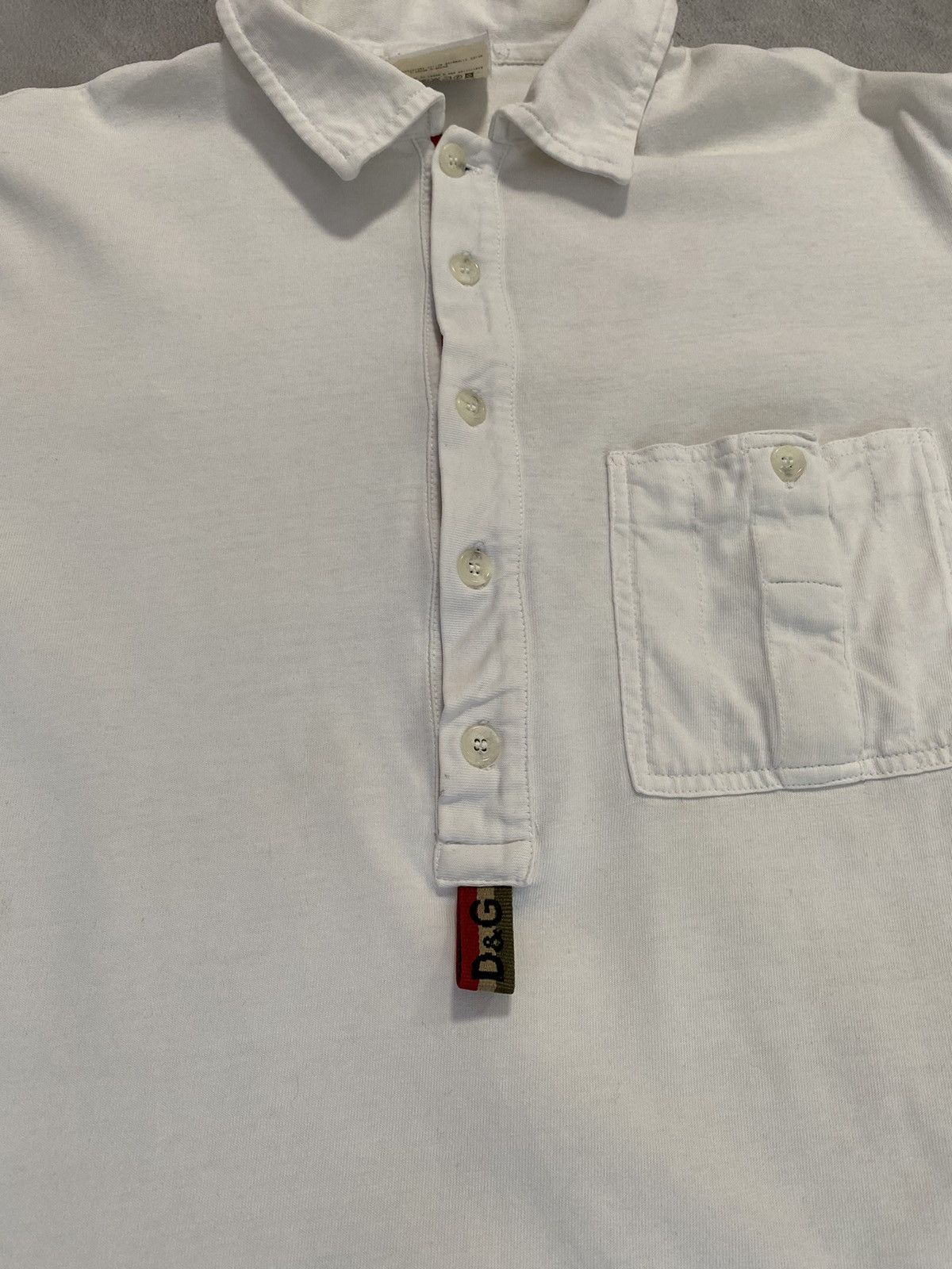 Dolce & Gabbana × Vintage 🐼 Vintage RARE multi-logo Polo Dolce Gabbana Size US M / EU 48-50 / 2 - 4 Thumbnail