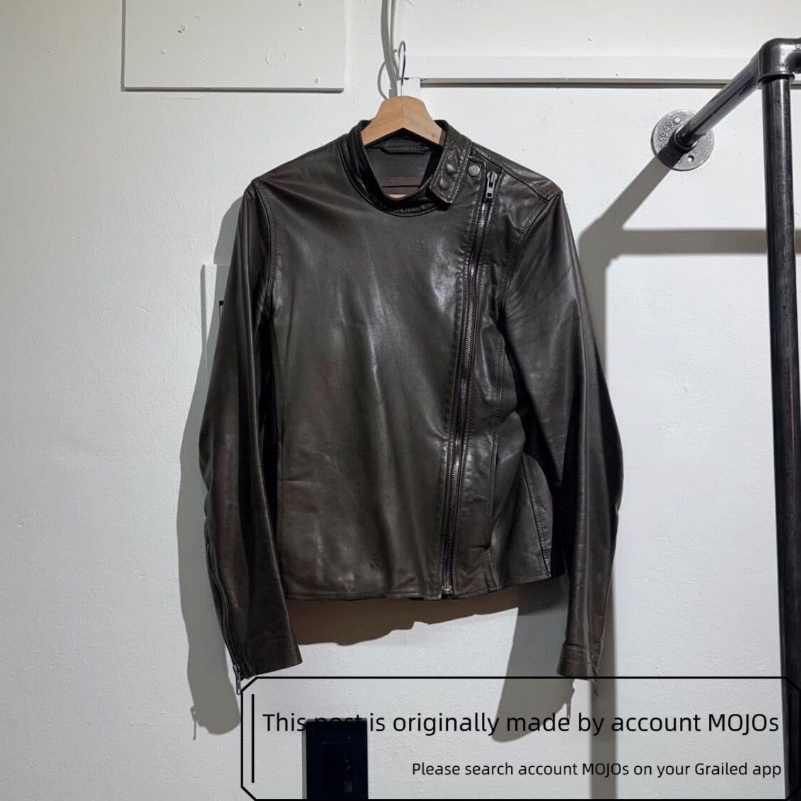 Maison Margiela Sz 46 Maison Margiela 10SS Line14 Leather Jacket mojos064 Size US S / EU 44-46 / 1 - 2 Thumbnail