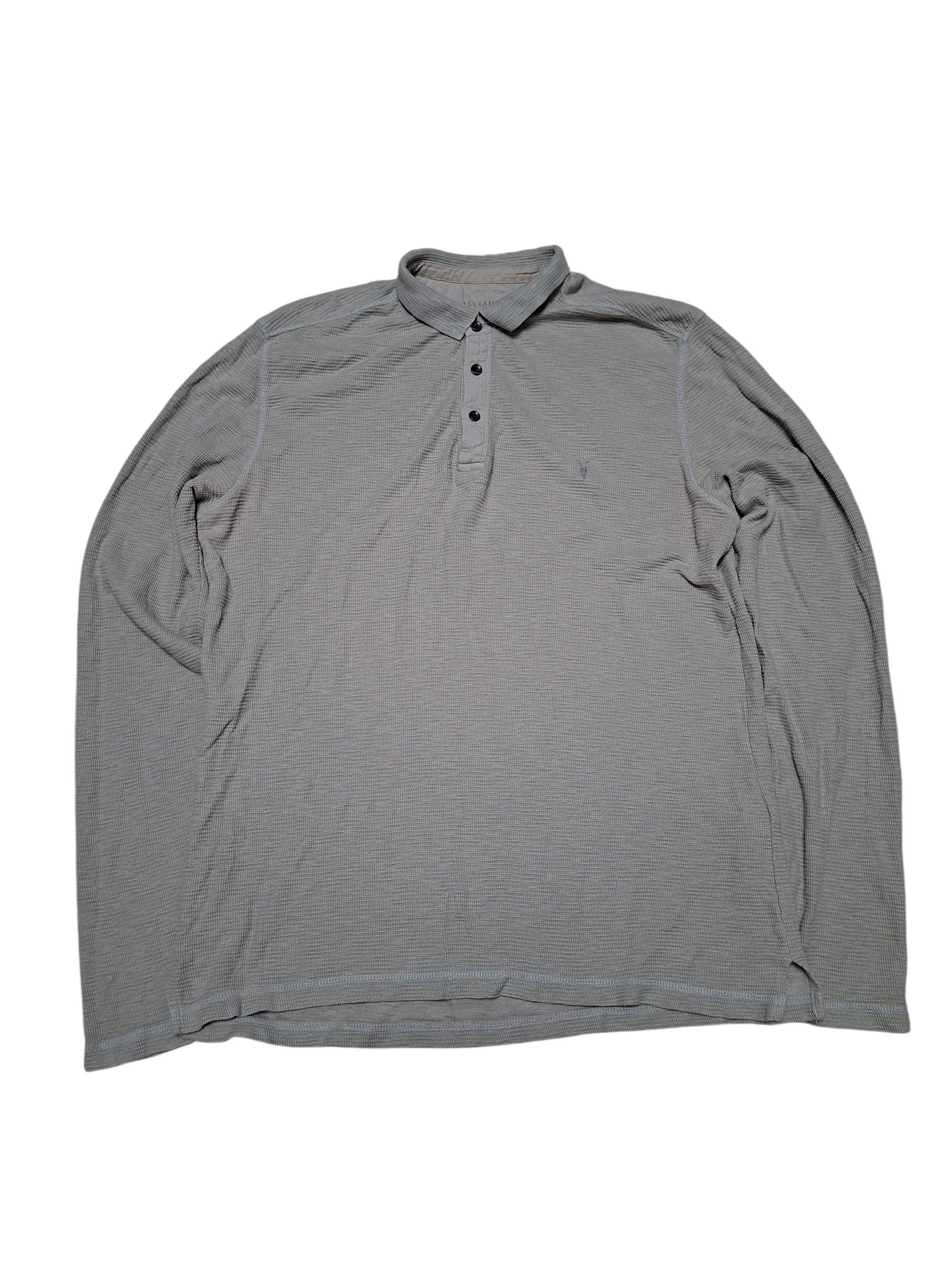 Allsaints ALLSAINTS LUXURY BEIGE LONG SLEEVE TEE Size US M / EU 48-50 / 2 - 1 Thumbnail