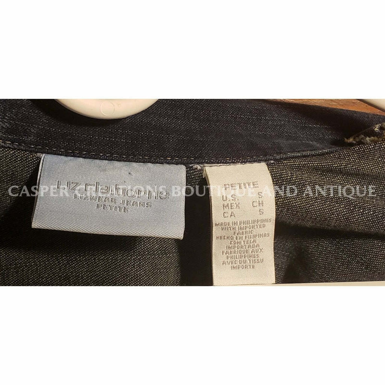Liz Claiborne Liz Claiborne Ladies Jean Jacket Jean coat Sm petite Size S / US 4 / IT 40 - 7 Thumbnail