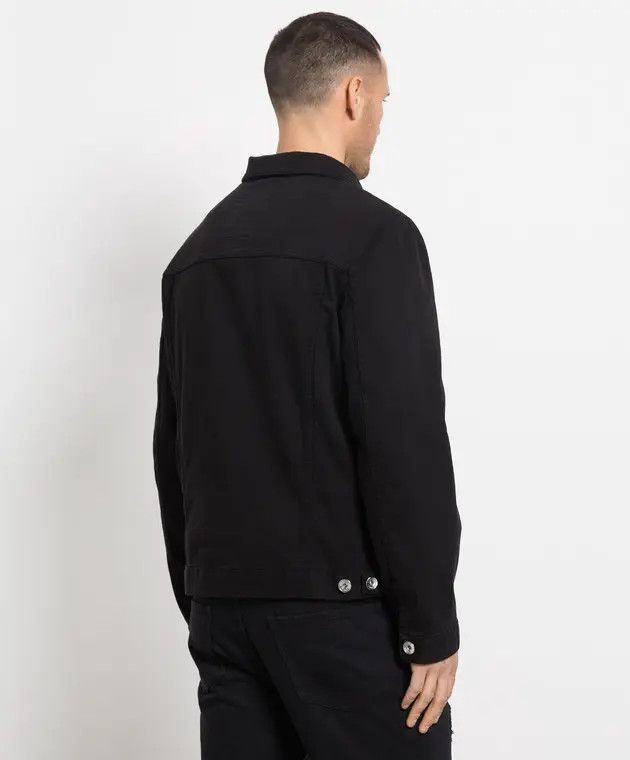 Brunello Cucinelli o1mle0725 Denim Jacket in Black Size US M / EU 48-50 / 2 - 4 Thumbnail