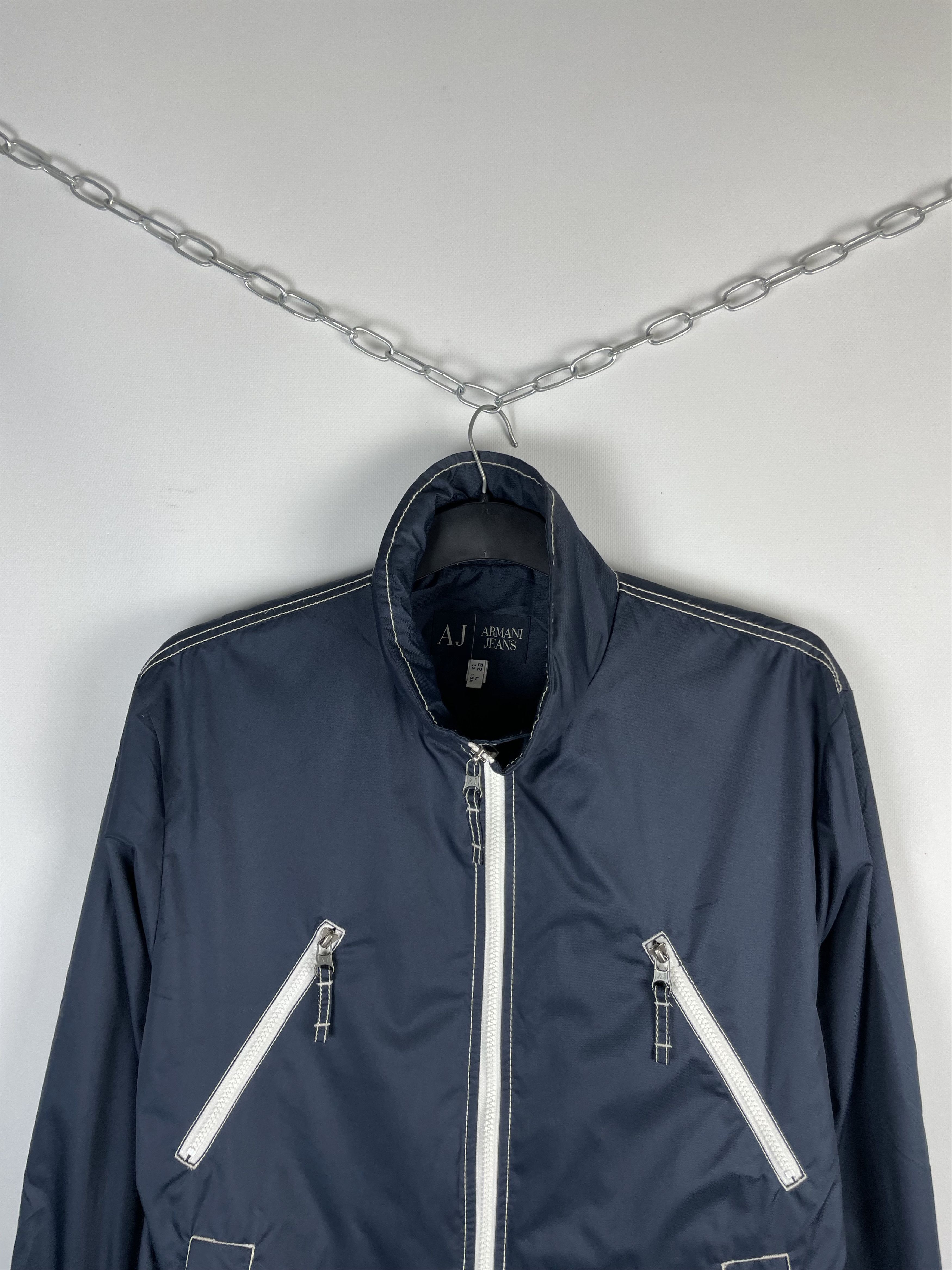 Emporio Armani × Vintage Armani Jeans jacket Size US L / EU 52-54 / 3 - 3 Thumbnail