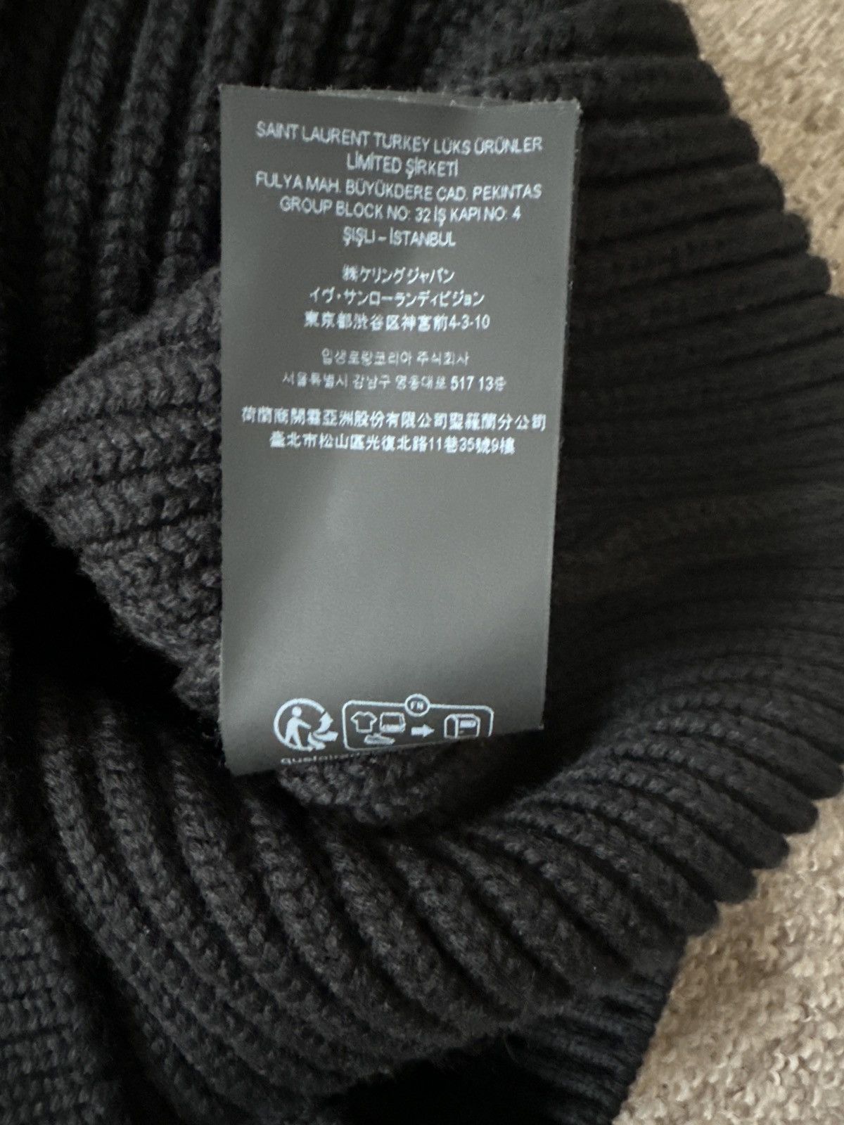 Saint Laurent Paris Saint Laurent Shawl Collar Sweater Size US M / EU 48-50 / 2 - 5 Thumbnail