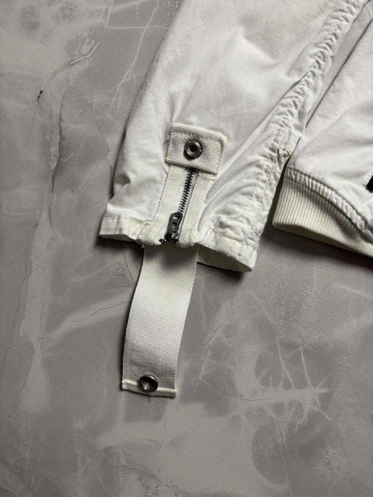 G-Star G-Star RAW Y2K 2000s Utility Military Jacket White Womens M Size M / US 6-8 / IT 42-44 - 7 Thumbnail
