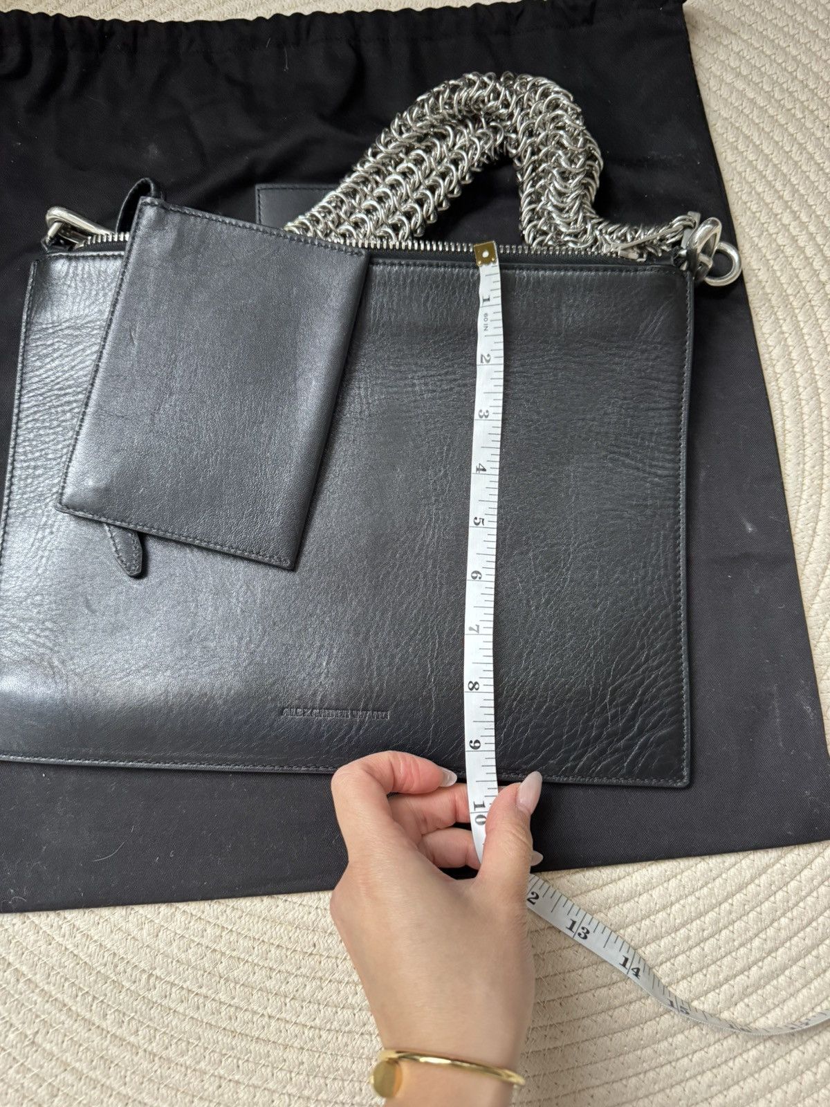 Alexander Wang Alexander Wang Metal Handle Hand Bag from runway collection Size ONE SIZE - 7 Thumbnail
