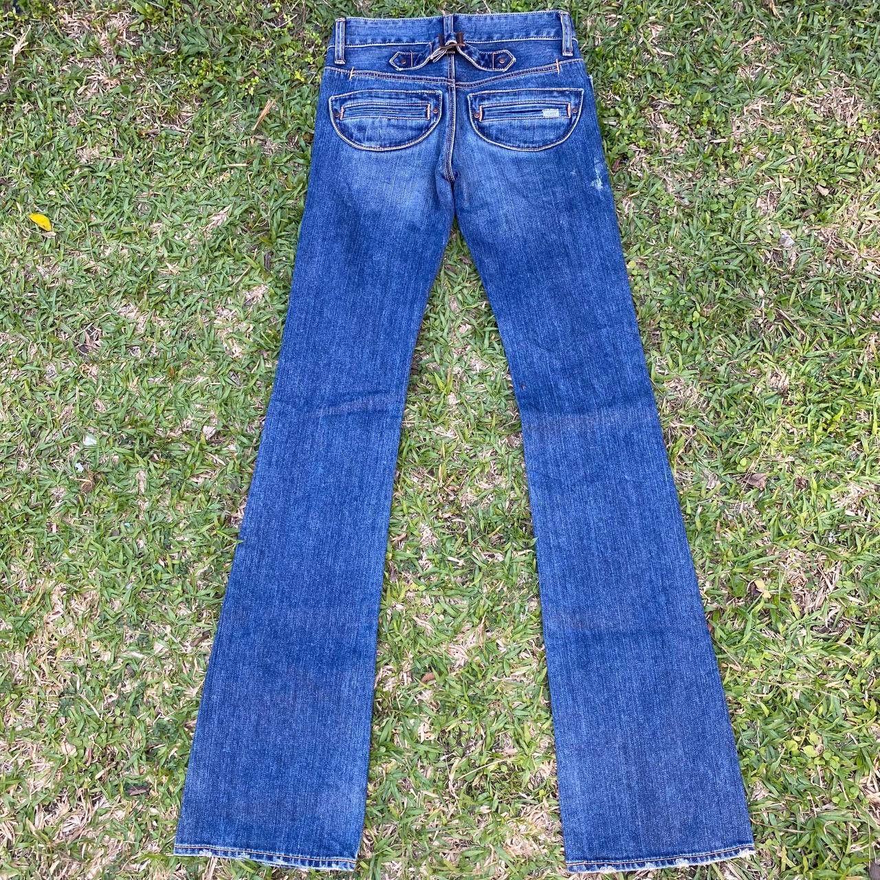 image of If Six Was Nine x Le Grande Bleu L G B Vintage Stooge Denim Flare Jeans, Women's (Size 26)