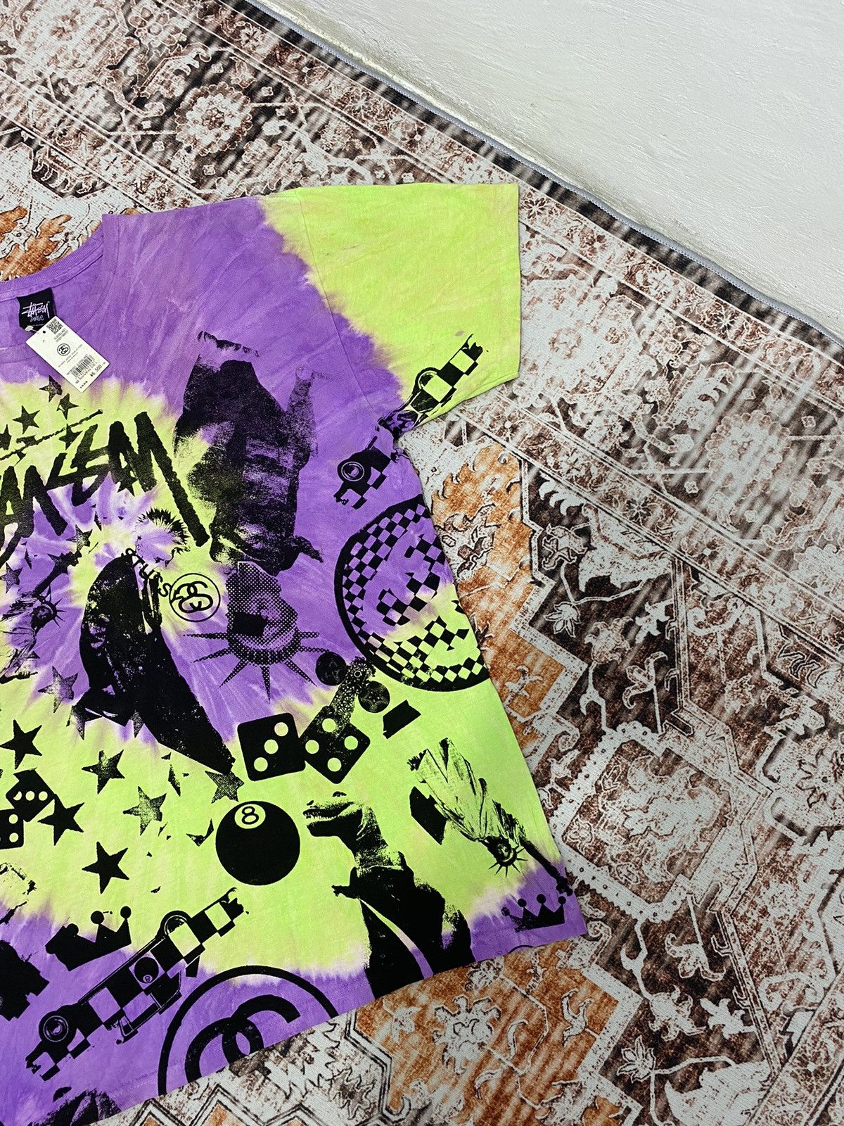 Other Stussy tie dyed photo print aop bnwt Size US L / EU 52-54 / 3 - 3 Thumbnail