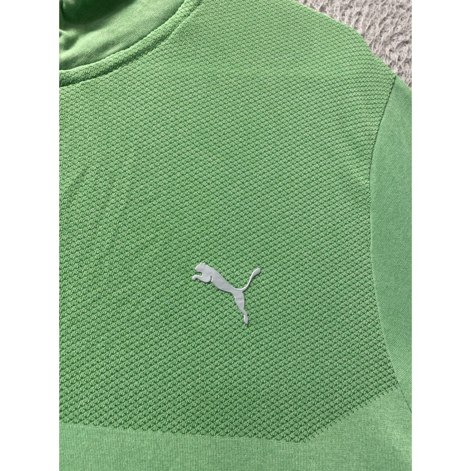 Izod IZOD Perform 1/4 Zip Sweatshirt Shirt Men's XL Long Sleeve Green Blend/108-14 Size US XL / EU 56 / 4 - 2 Thumbnail