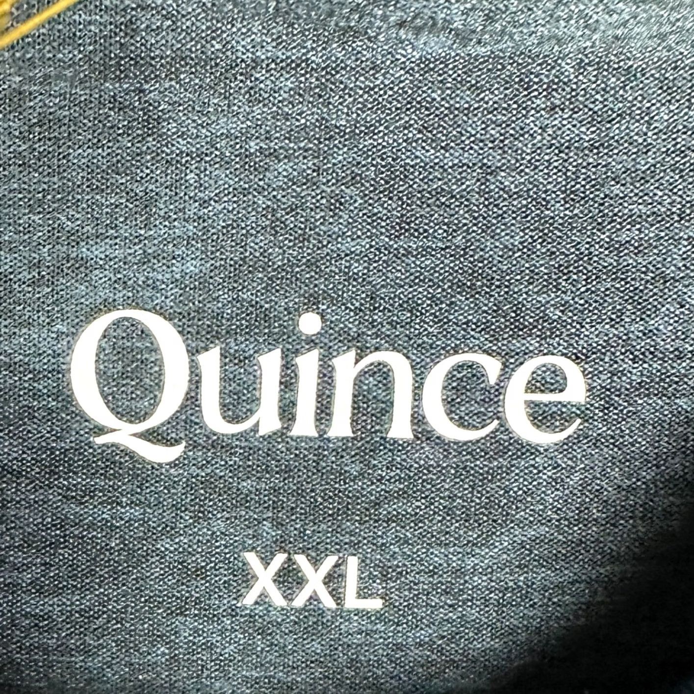 Quince Quince Polo Shirt Mens 2XL Dark Teal Long Sleeve Polo Shirt Men 2XL Dark Teal Sp Size US XXL / EU 58 / 5 - 4 Thumbnail
