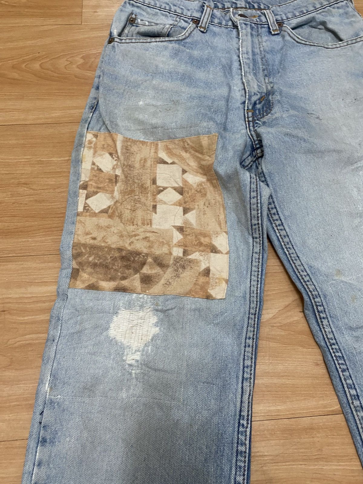 Levi's × Levi's Vintage Clothing × Vintage Vintage levis 359 regular fit distressed denim Size US 28 / EU 44 - 4 Thumbnail